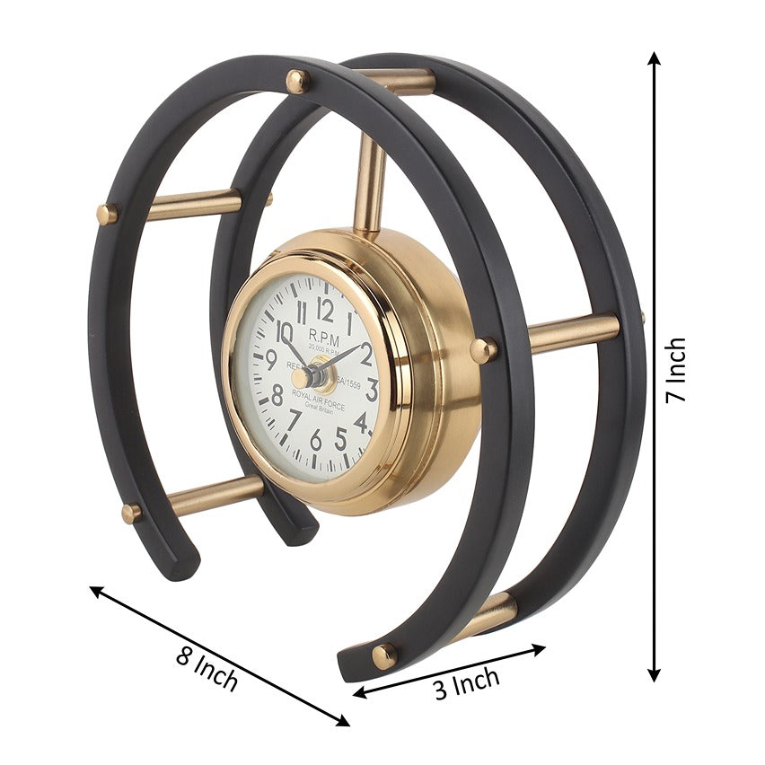 Luna Serenade Table Clock