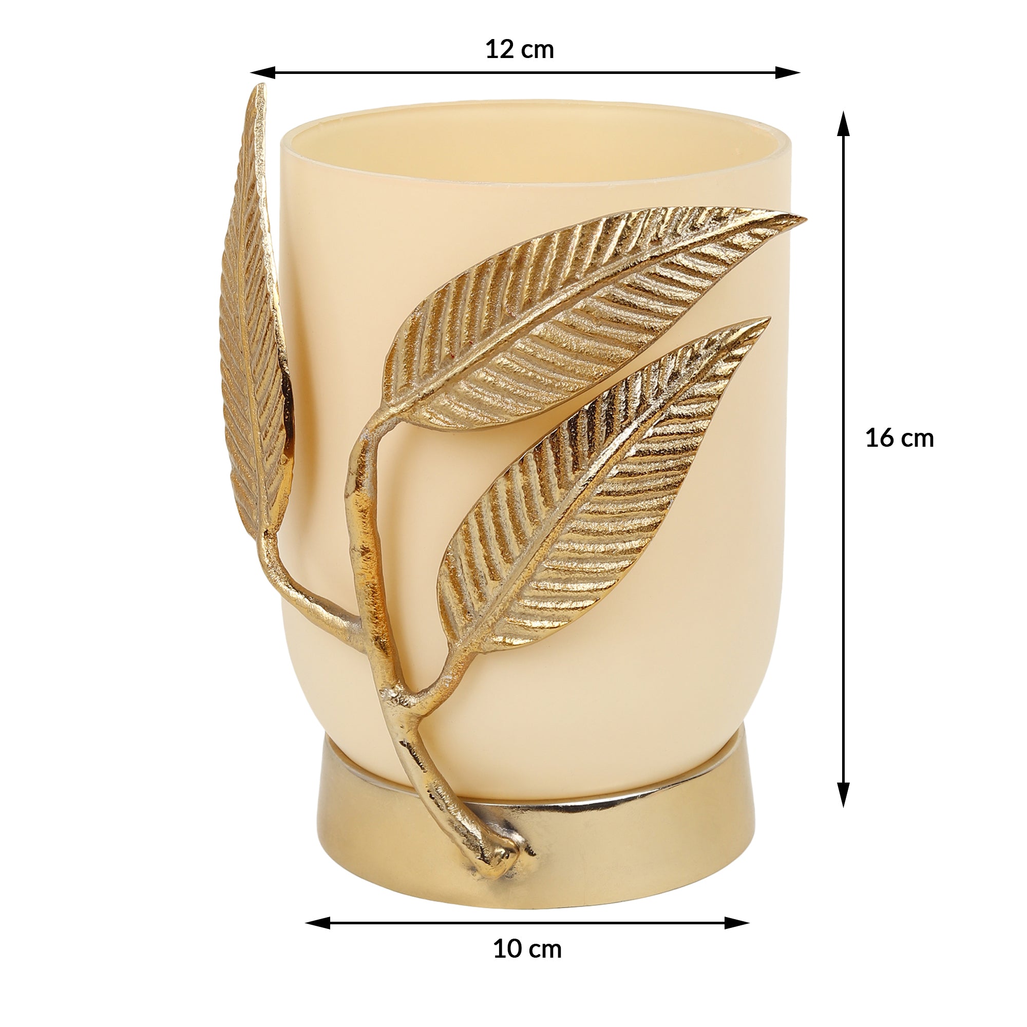 VersaLeaf Glass Vase and Candle Holder