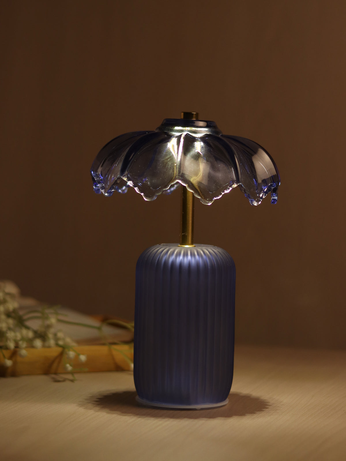 Novelle Crystelle Glass Lamp