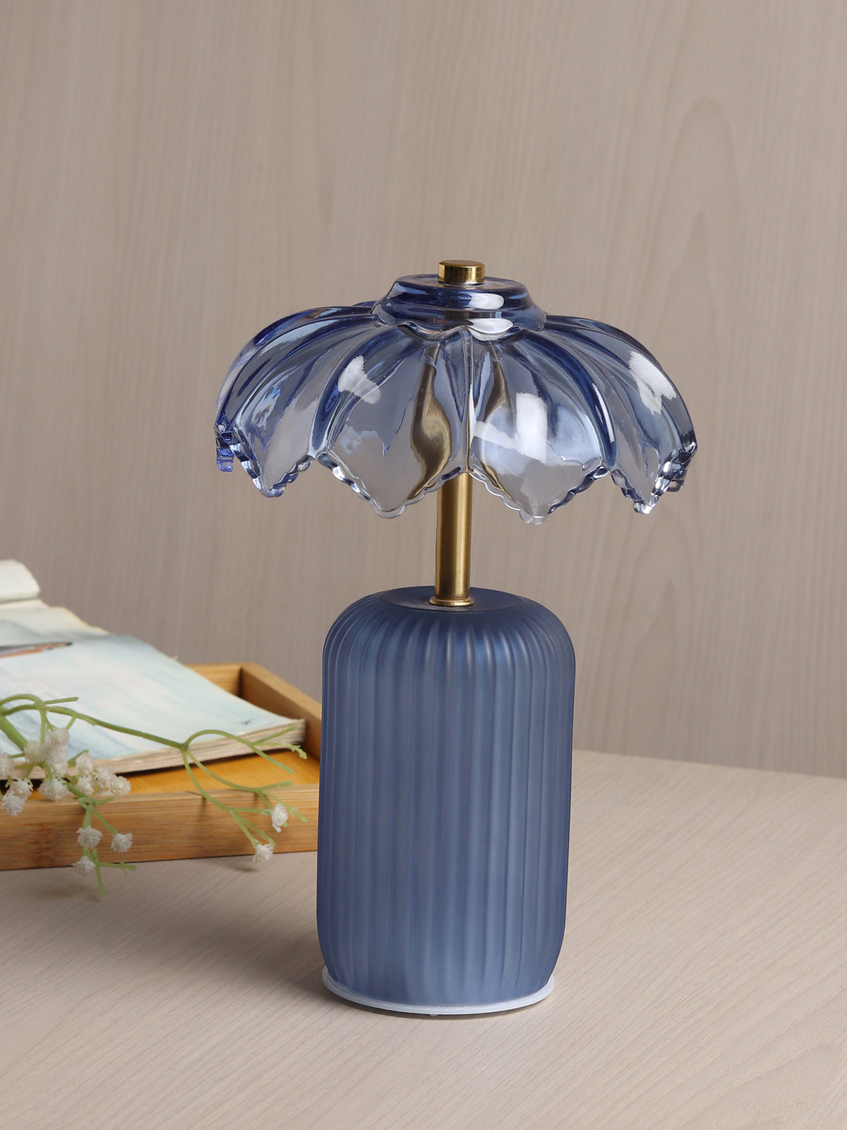 Novelle Crystelle Glass Lamp