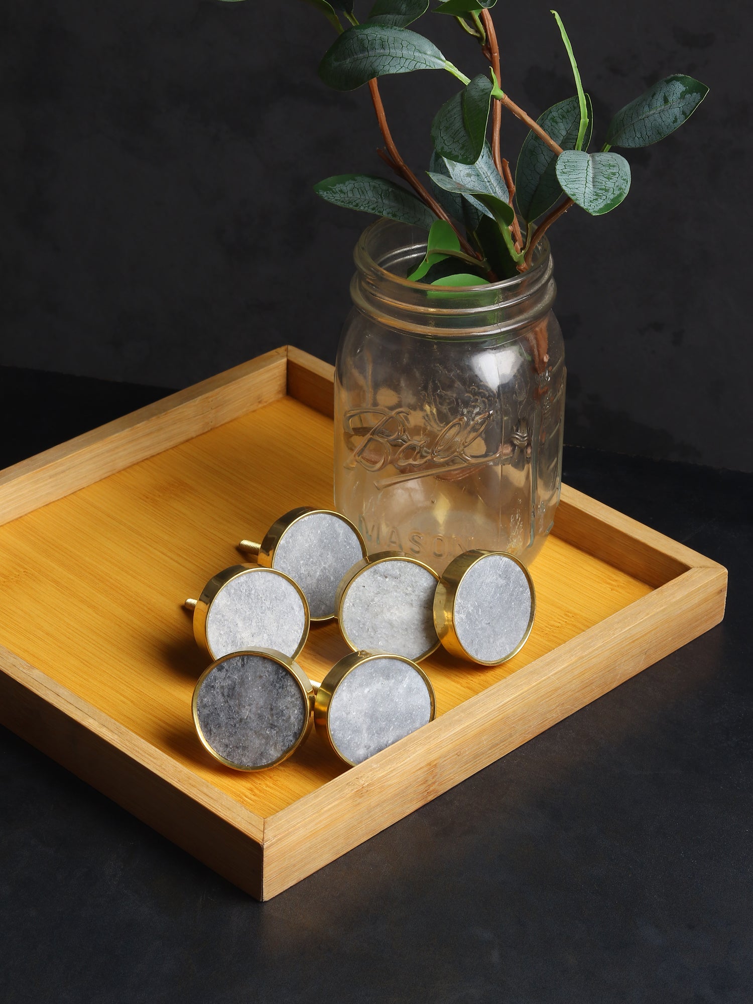 Marquise Knob set of 6