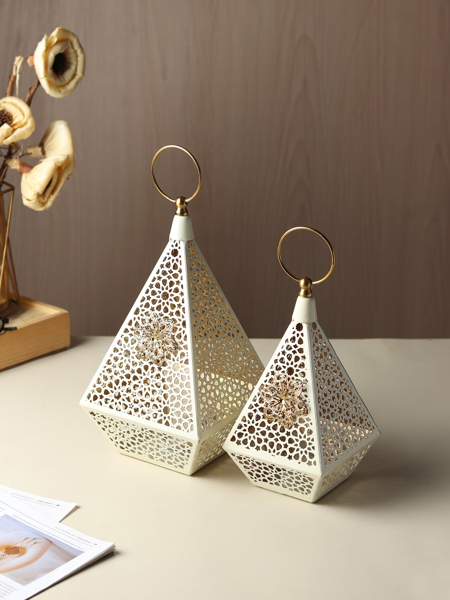 Amira Lanterns Set of 2