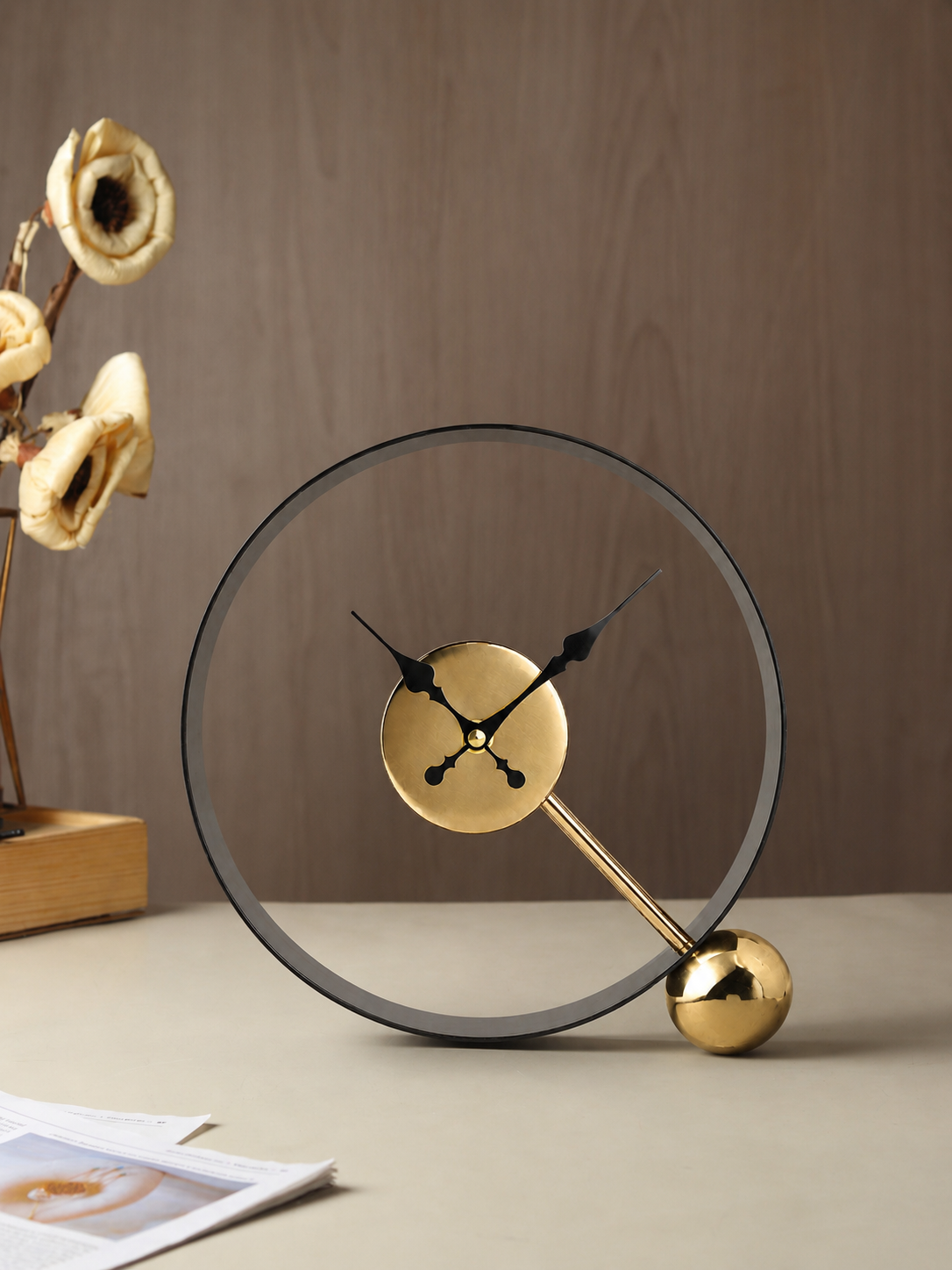 Lexitron Table Clock