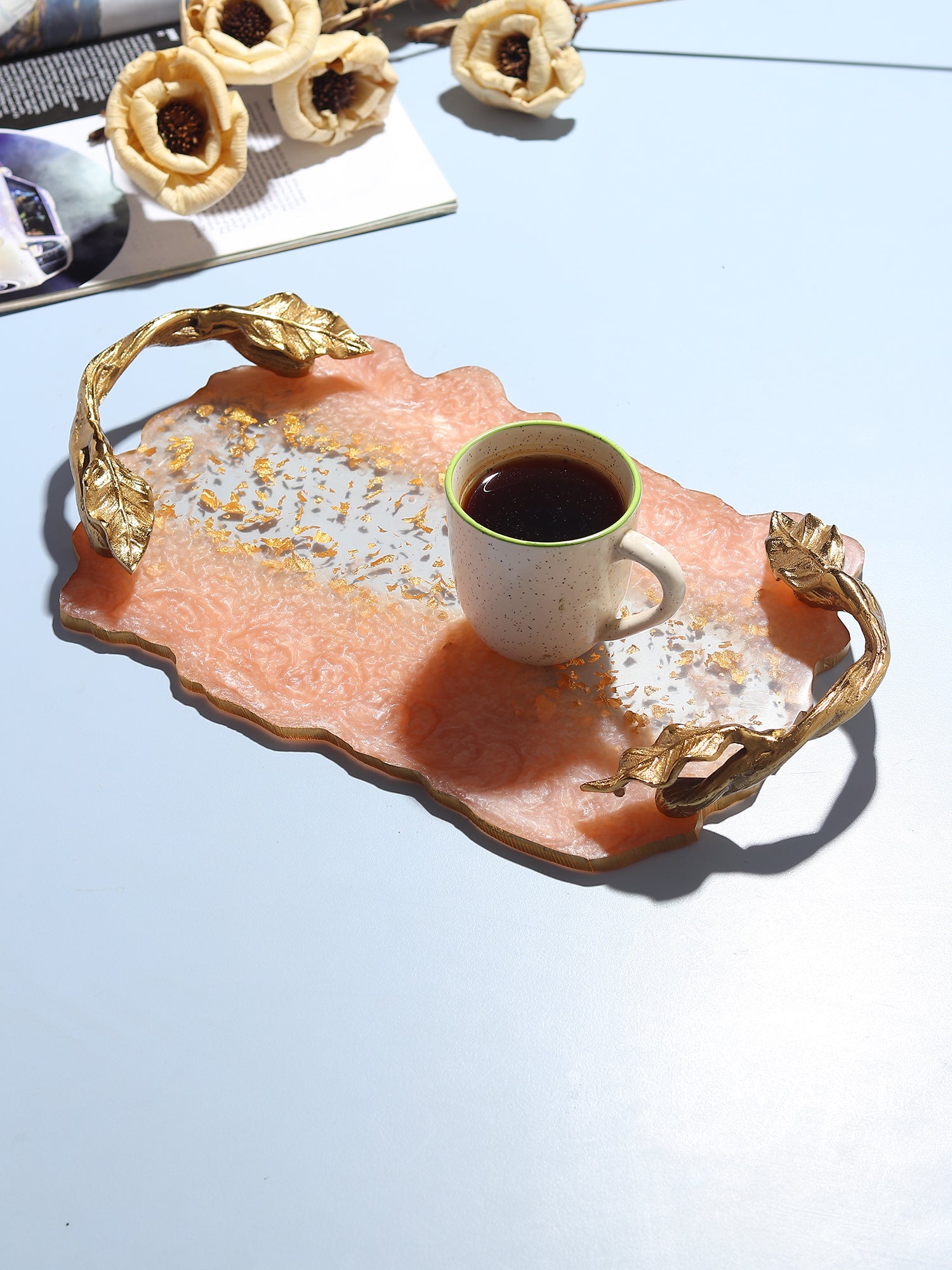 Pink Petal Tray