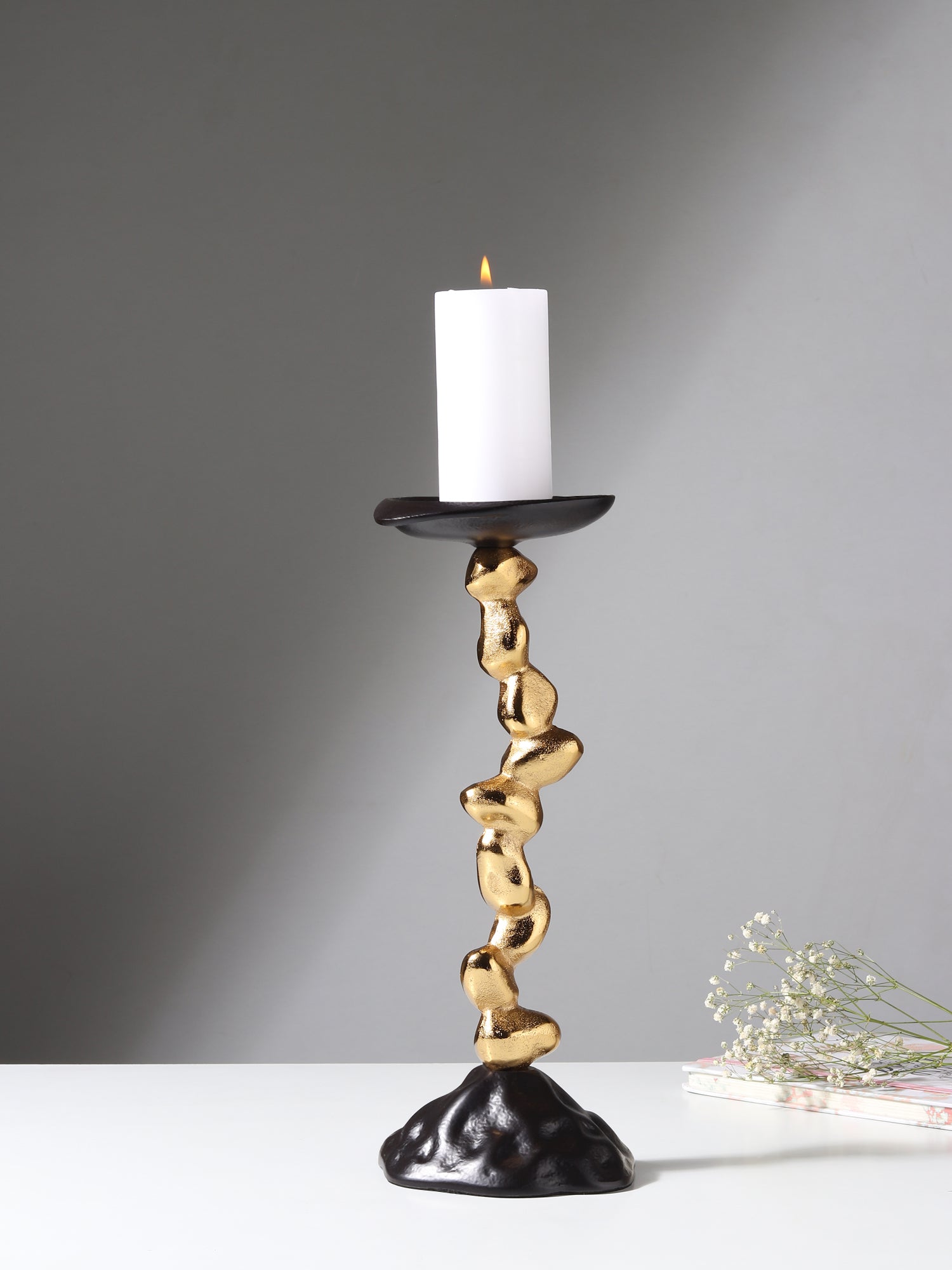 Stones Orivia Candle Holder Large