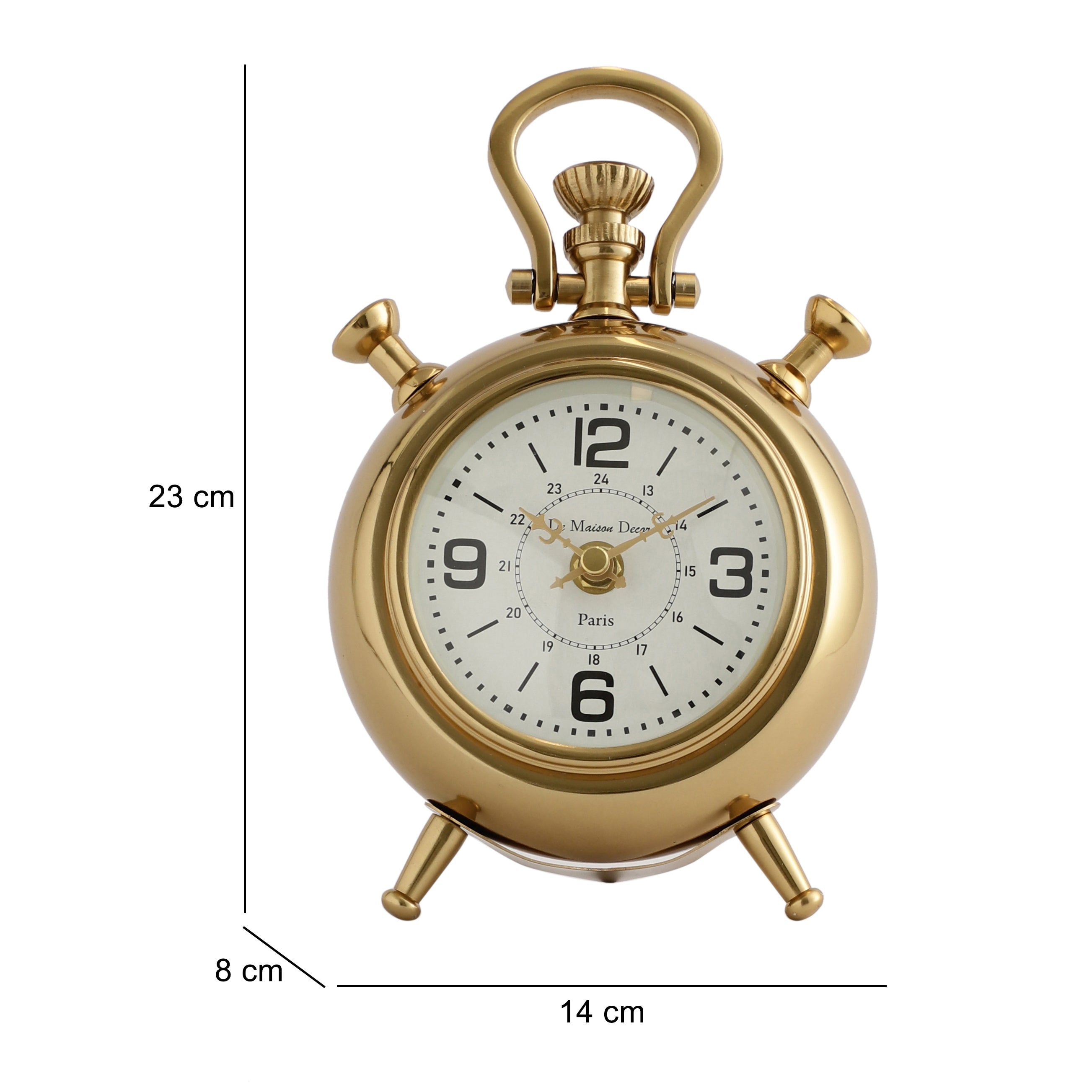 The Belvedere Table Clock