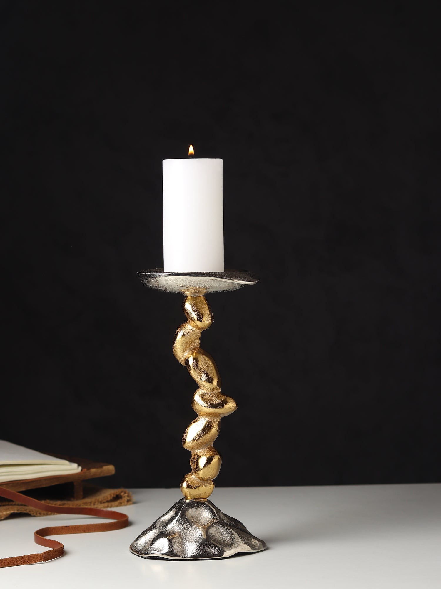 Stones Orivia Candle Holder Small