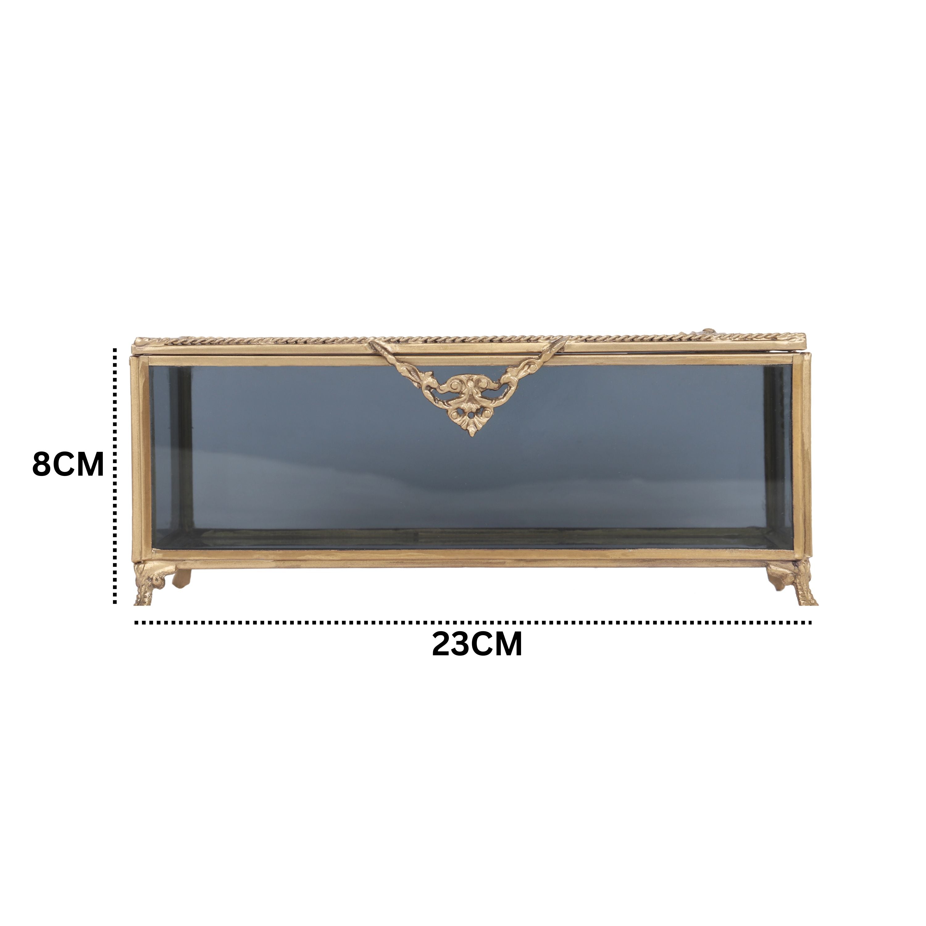 Diamond Cut Crystal Tissue Box