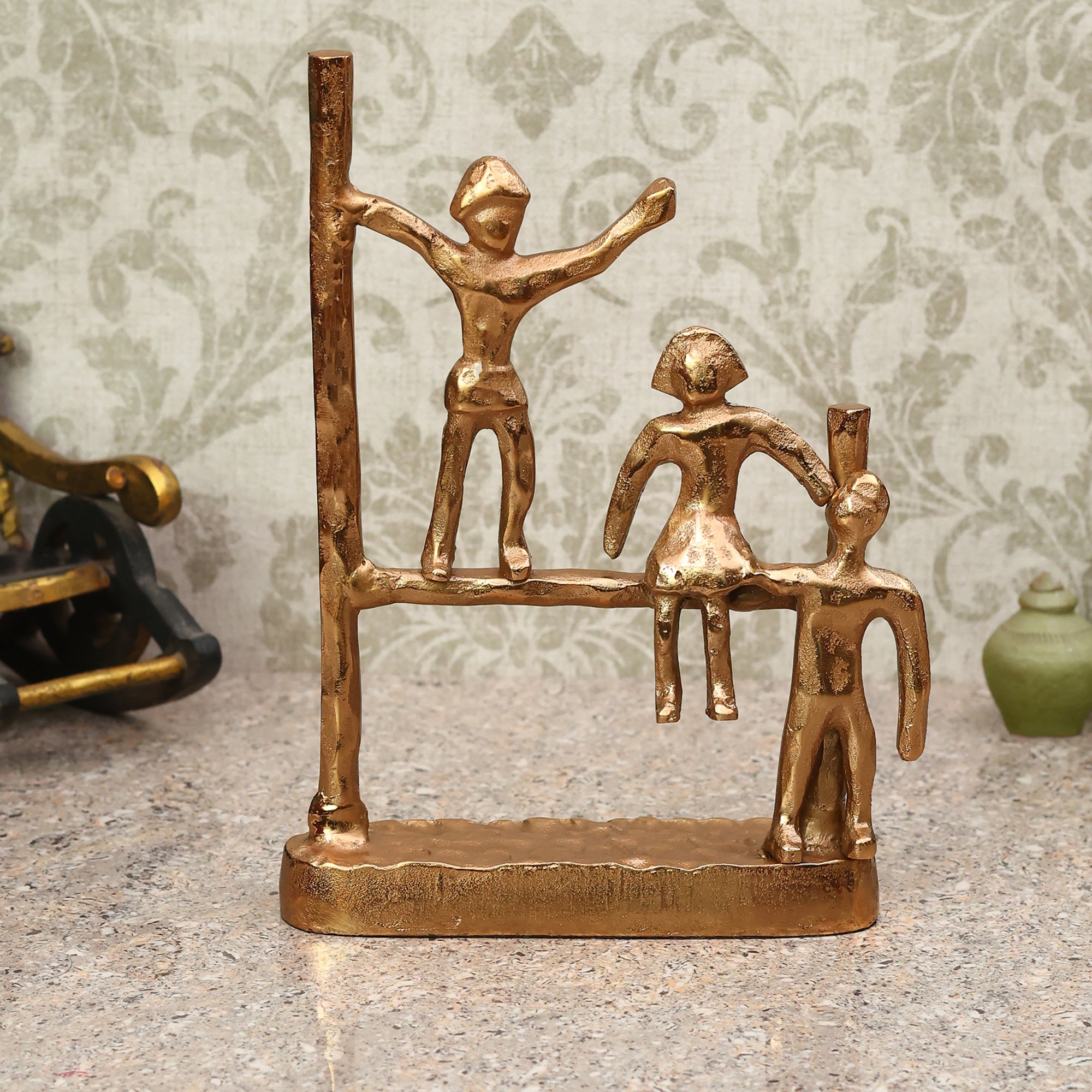 The Gutsy Trio Abstract Decor Sculpture