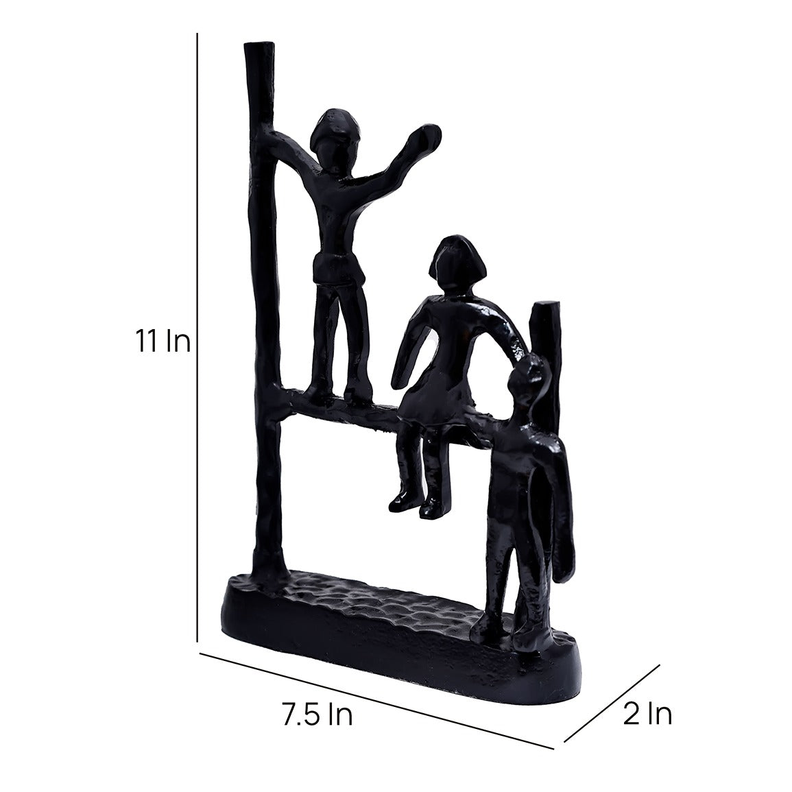 The Gutsy Trio Abstract Decor Sculpture