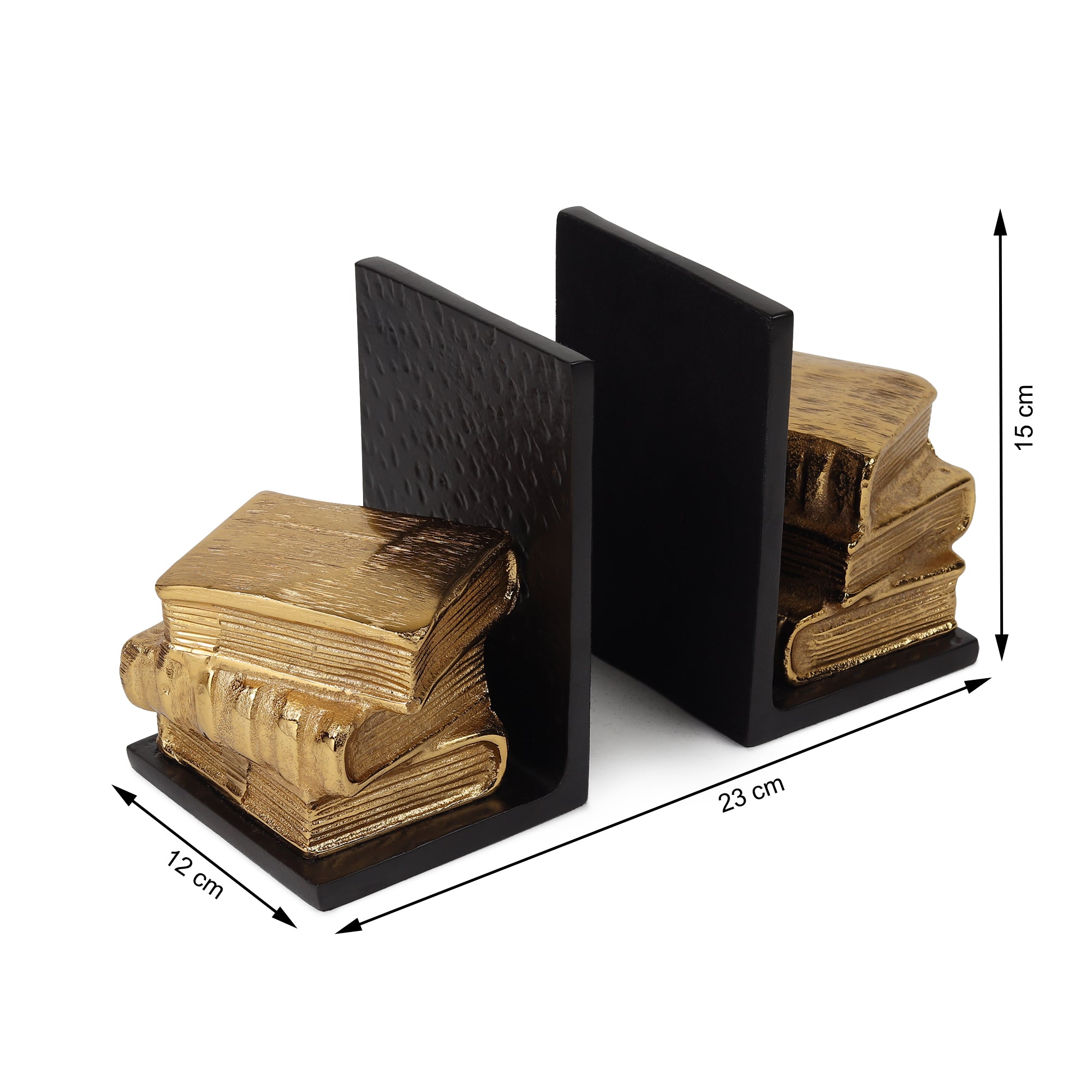 Dante’s bookend in Gold and Black