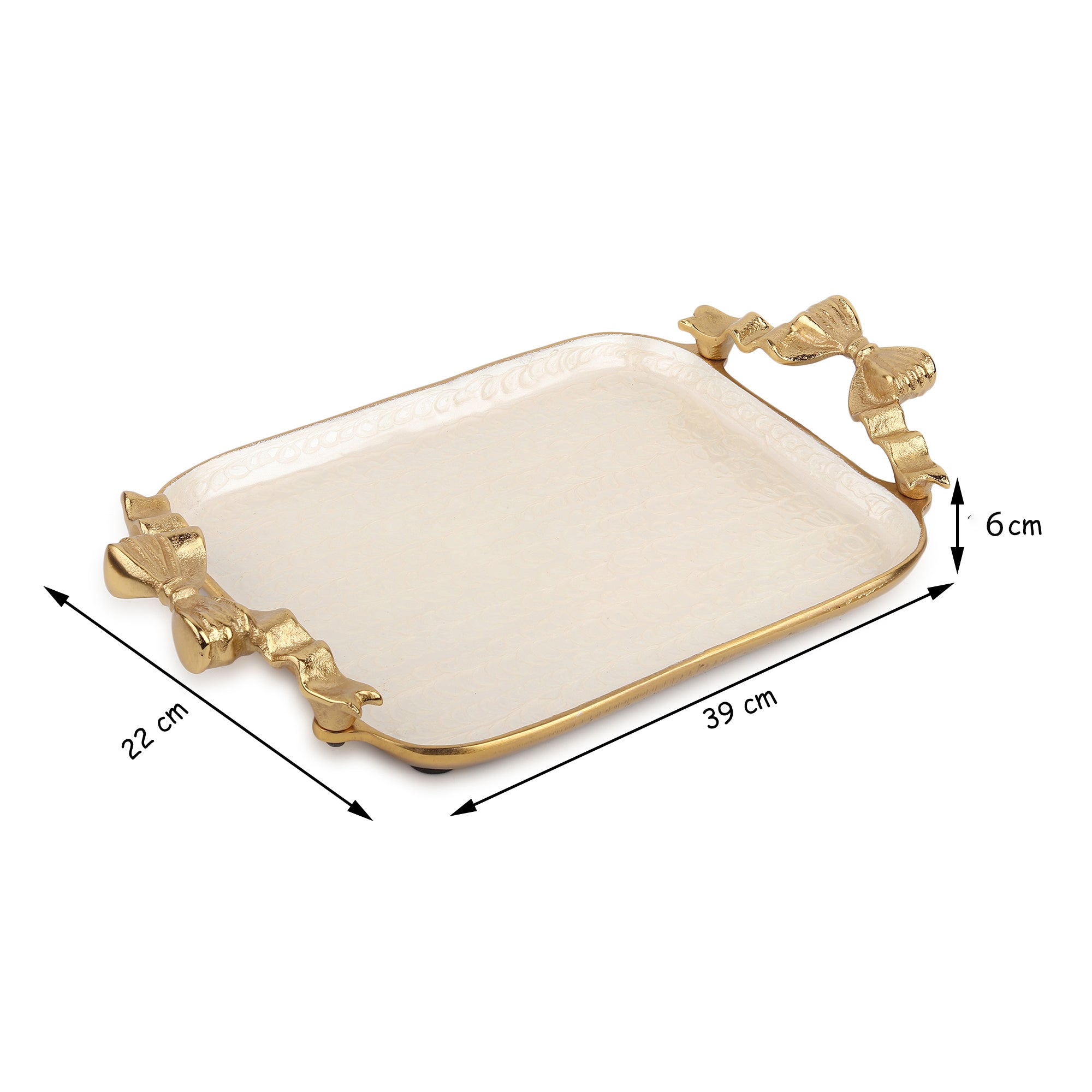 Avelion Ivory Pearl small Tray