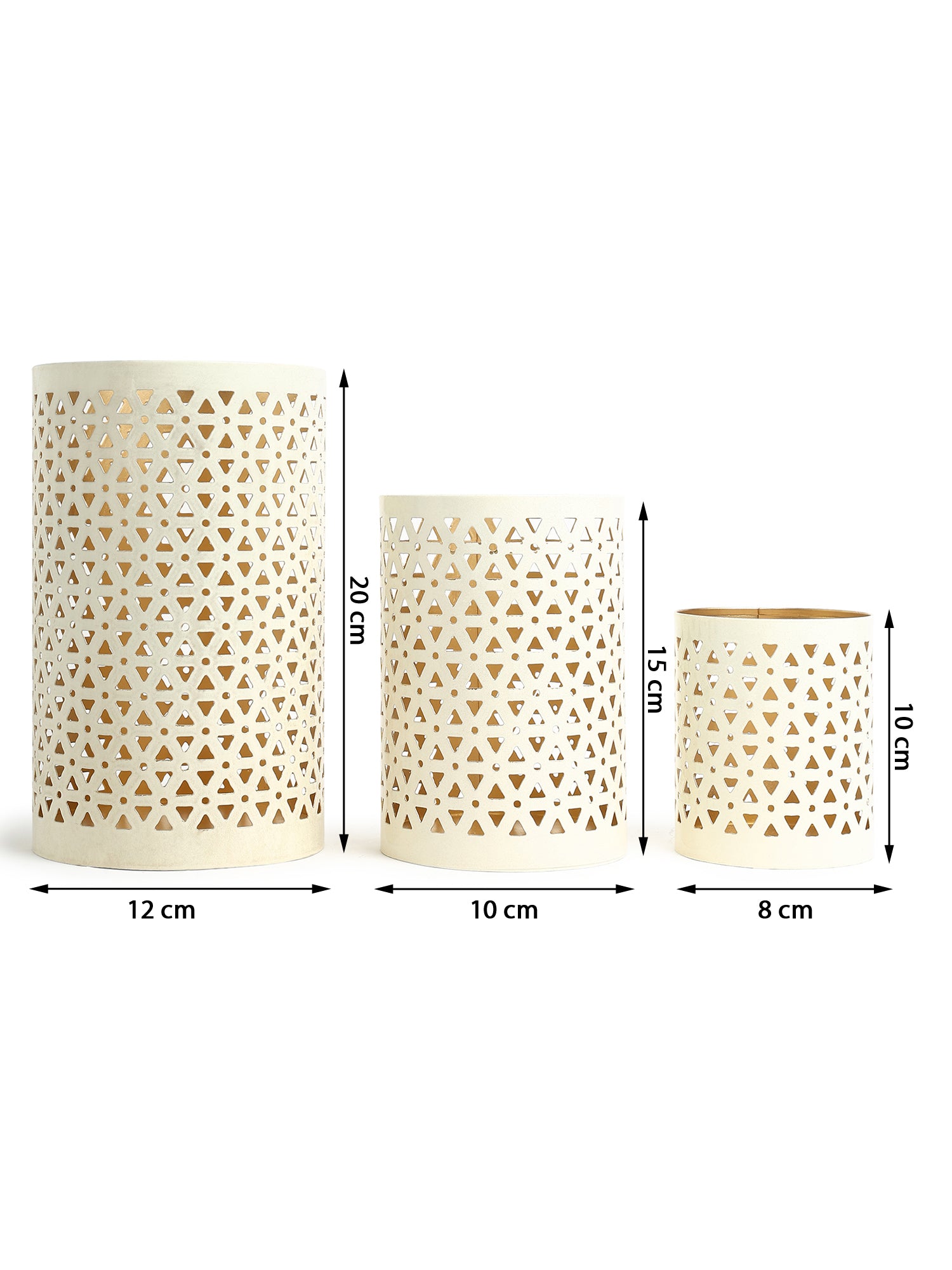 Tarini Candle Holder set or 3
