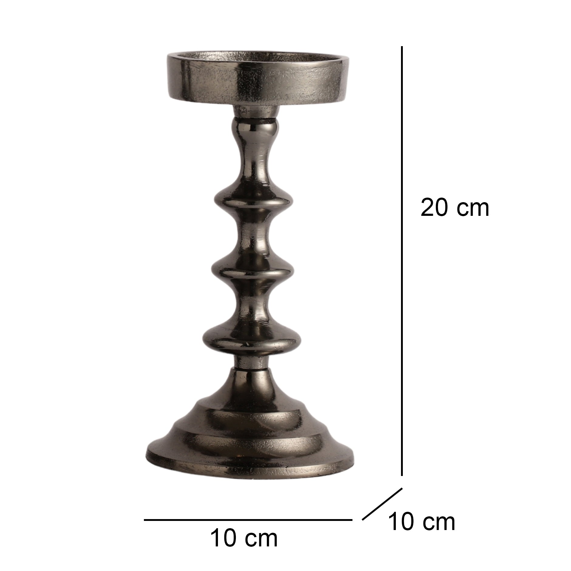 Ebon Whisper small Candle holders