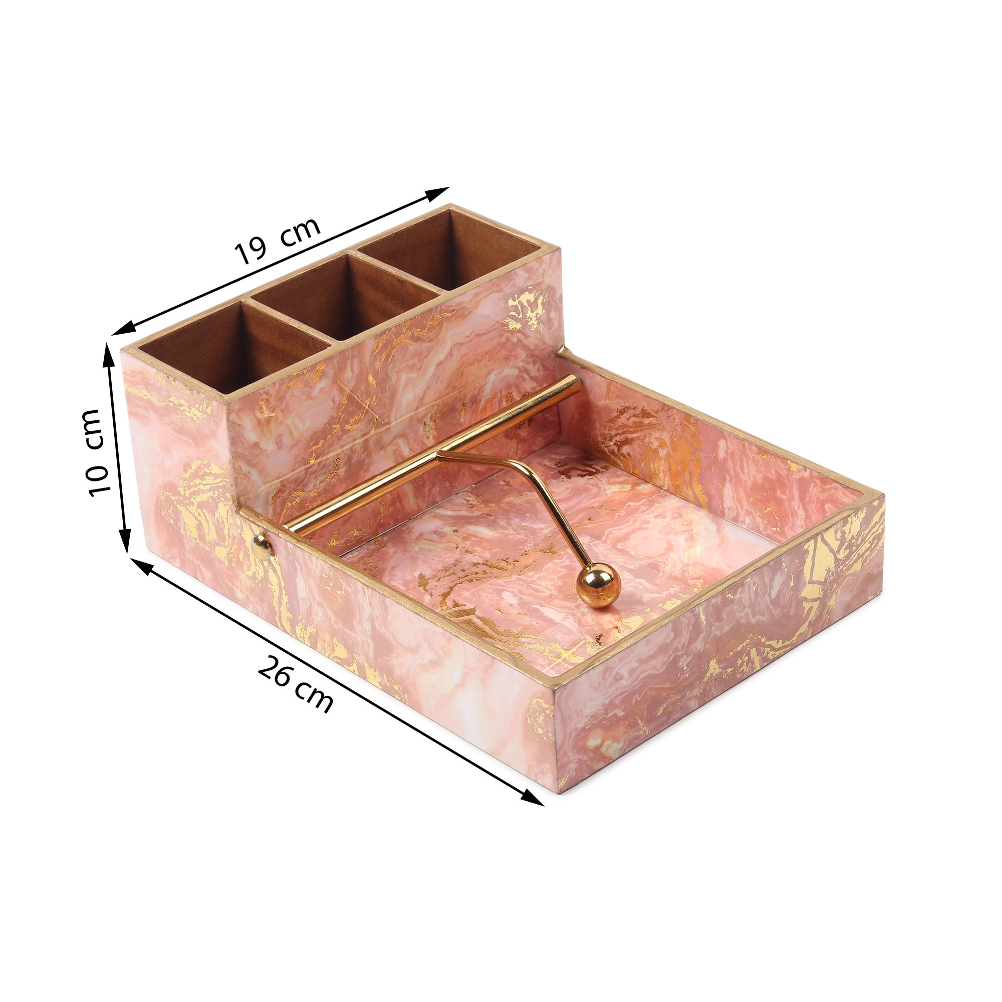 Rosa Perlino Cutlery and Tissue Holder