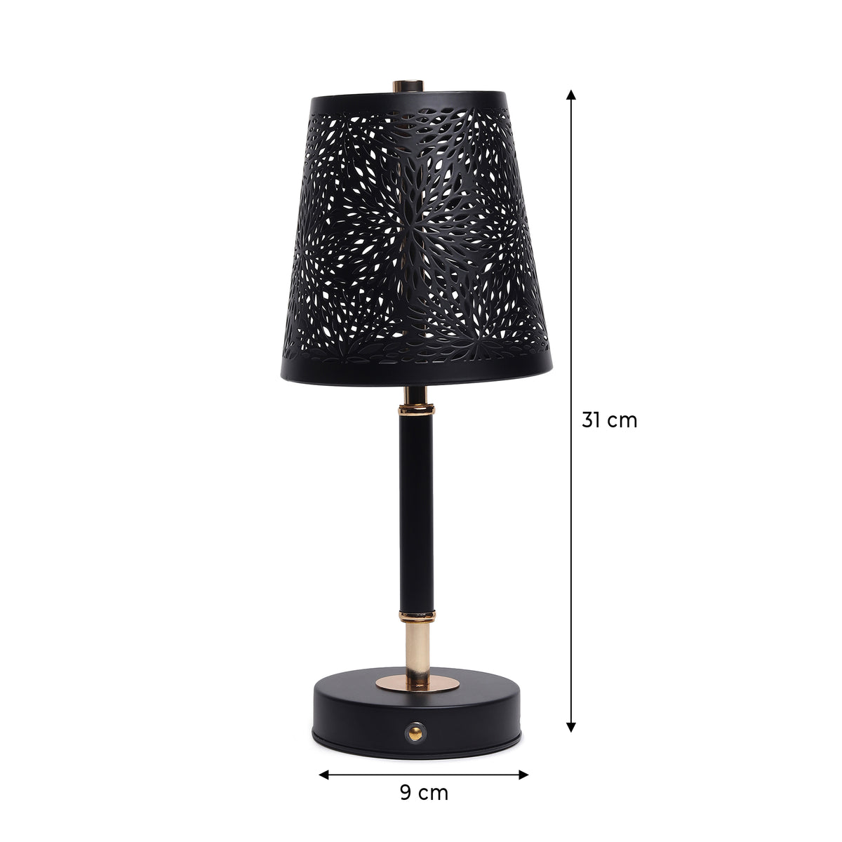 Veyra Black Metal Table Lamp