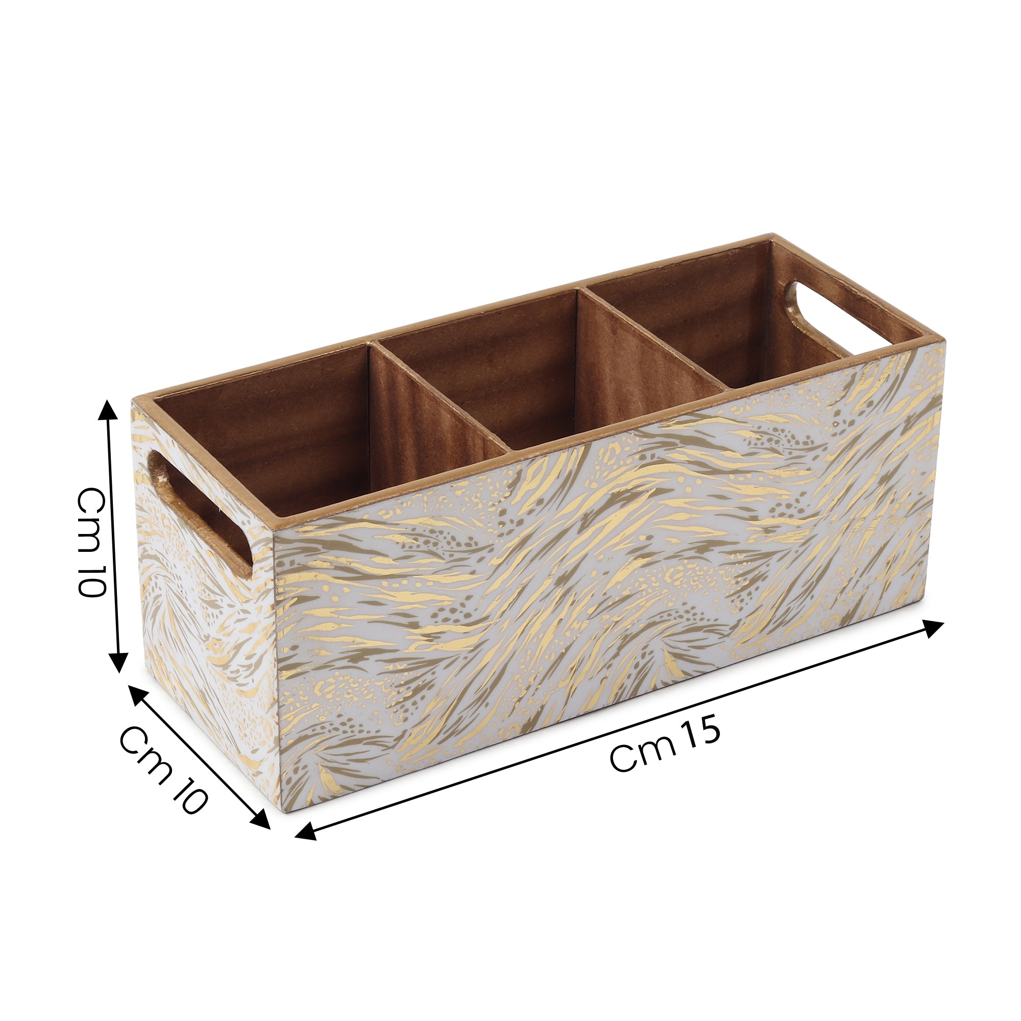 Zivra Gold Cutlery holder