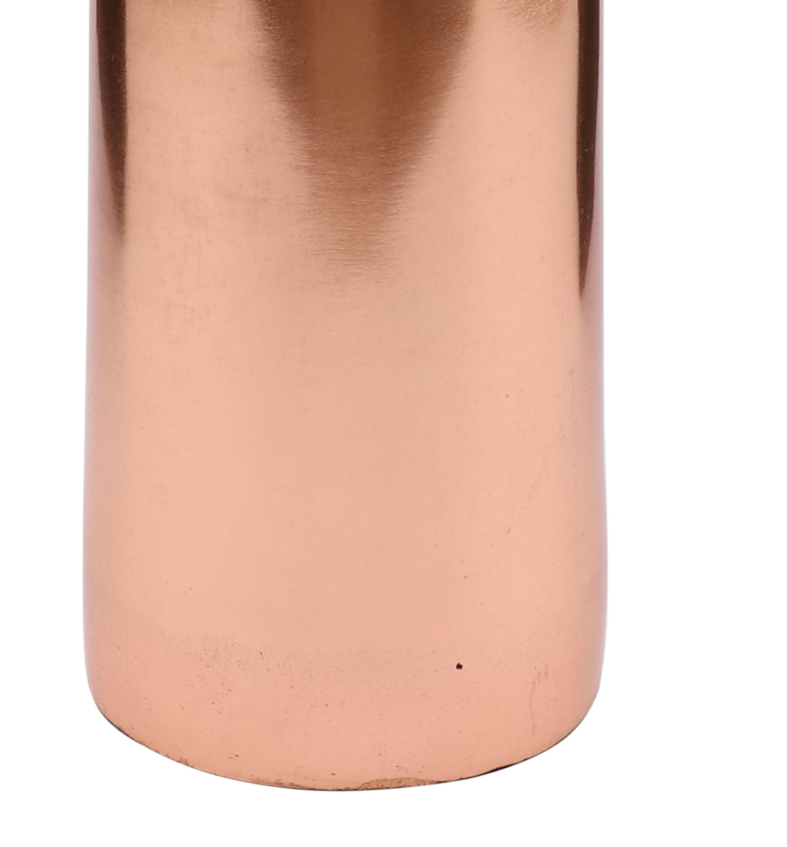 Champagne small Bottle Vase-Rose gold