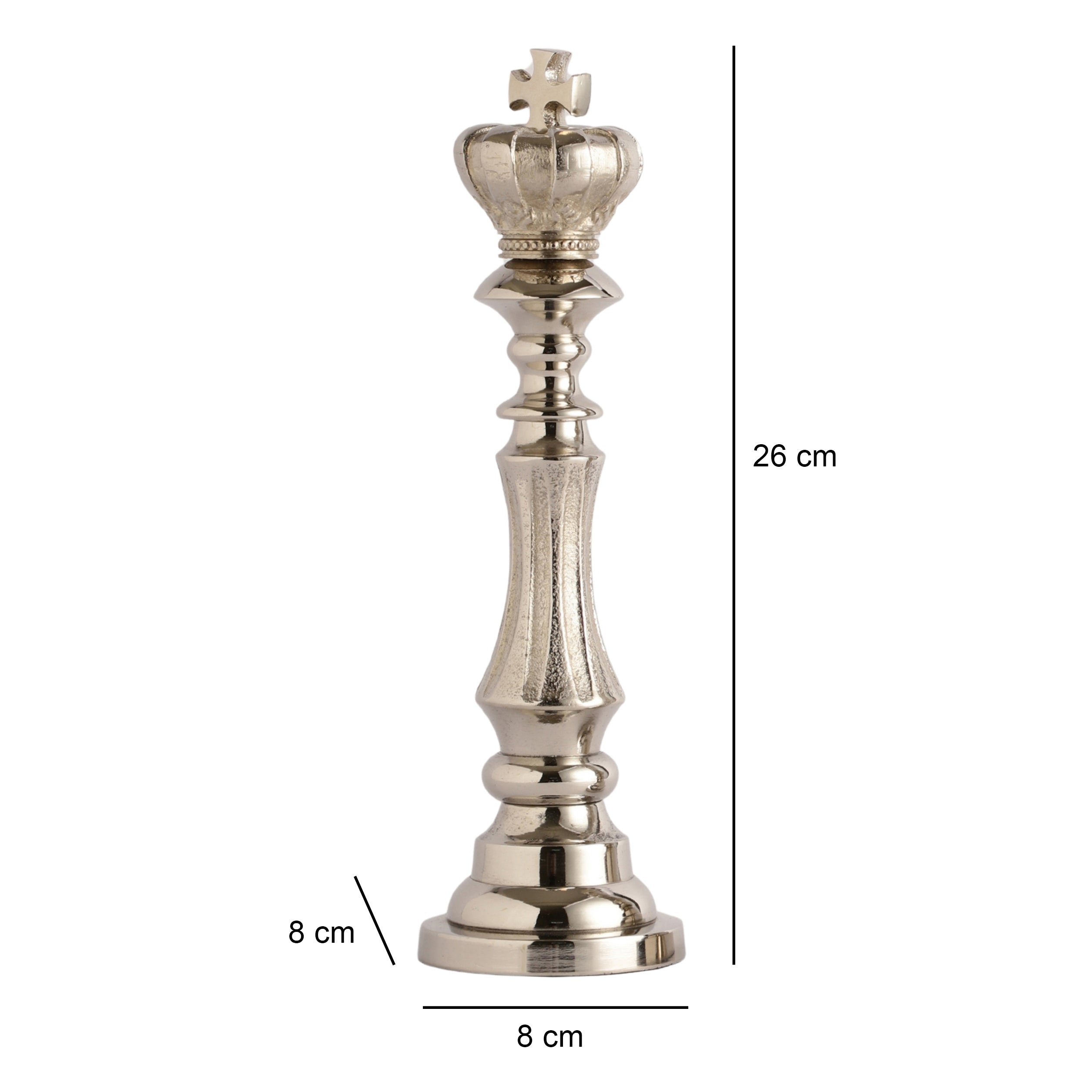 Regent Victoris Silver King Chess