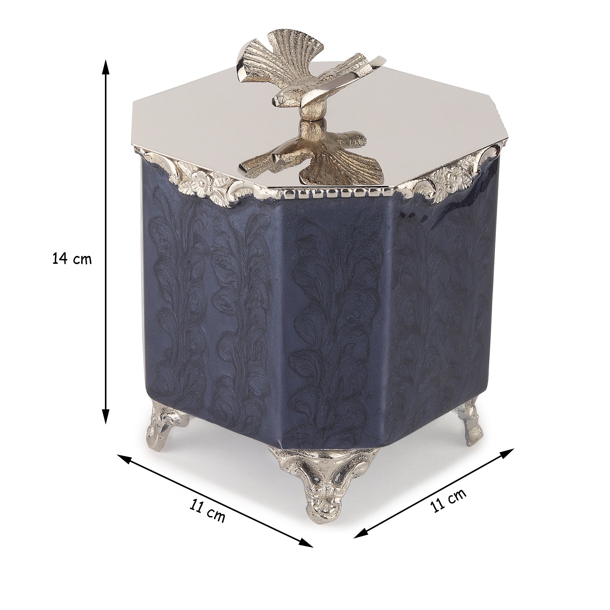 Dravelion Blue Pearl Small Storage Box