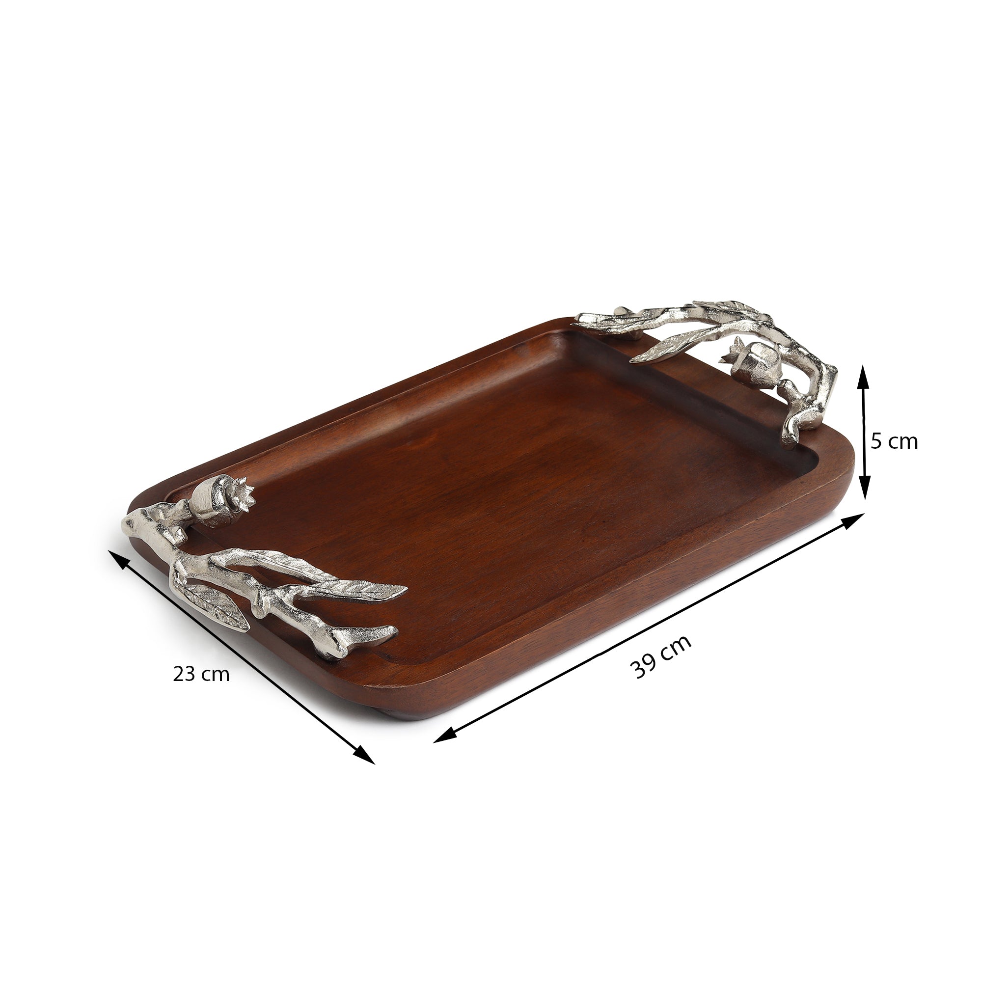 Pomegranate Silver small tray