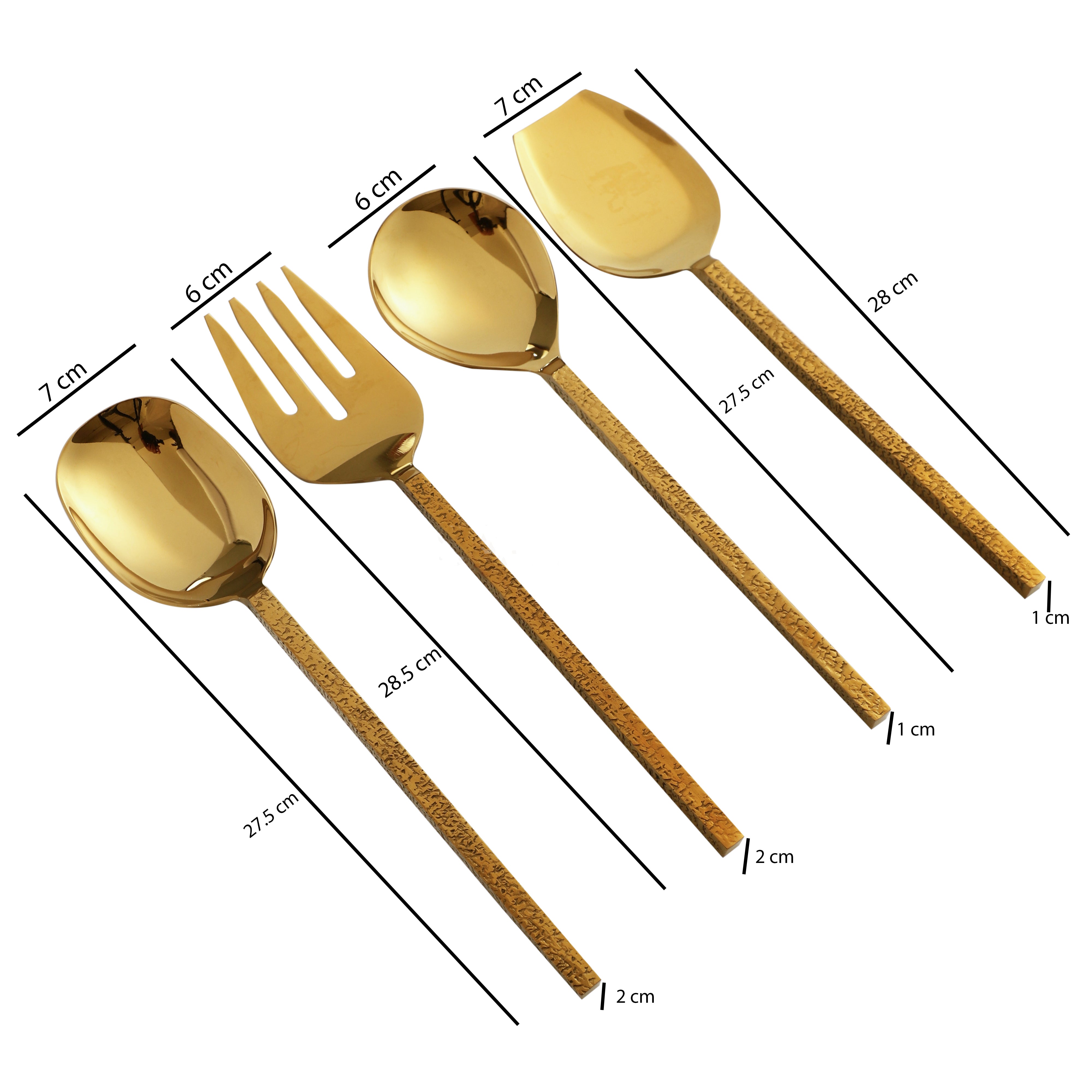 Ember Texture Serving Set