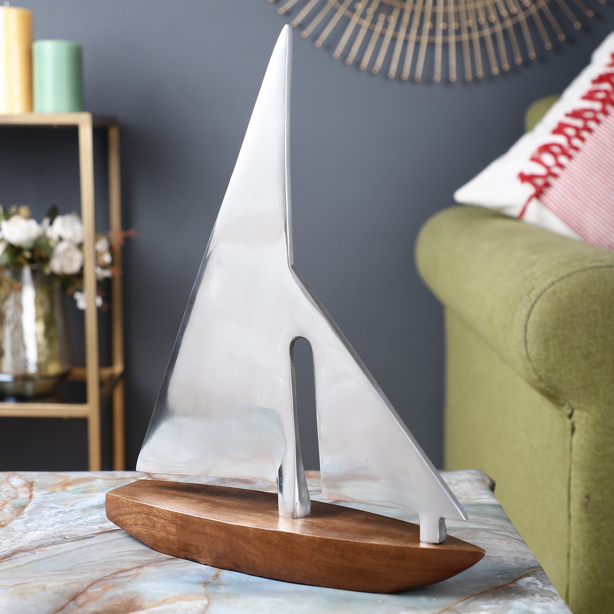 The Sail Boat shesham Wood