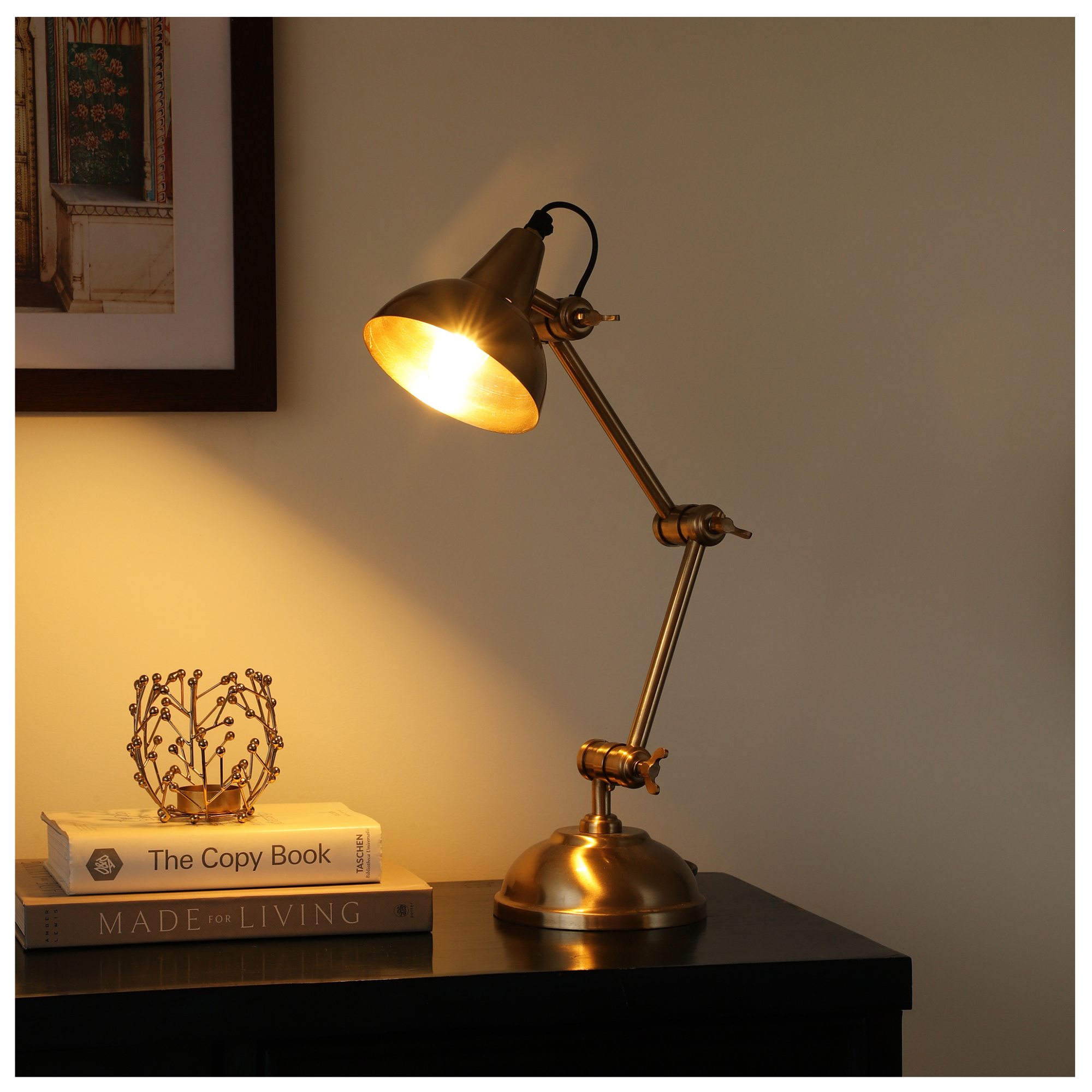 Triple Adjustable - Poulsen Pharmacy Study Table Lamp