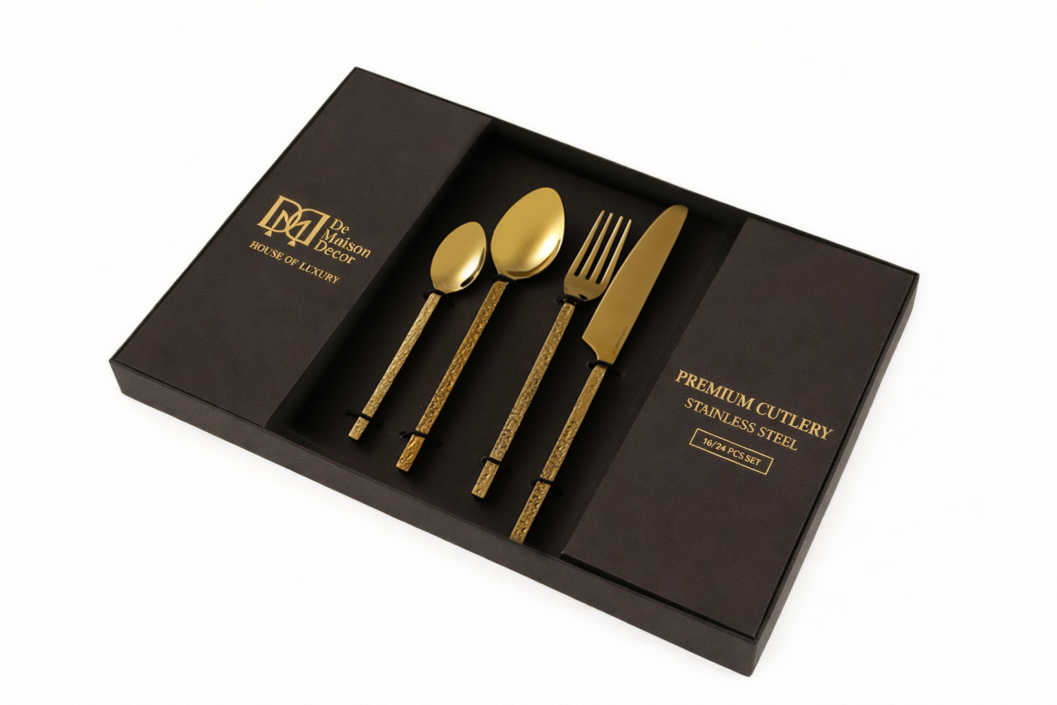Ember Texture Cutlery Set of 16