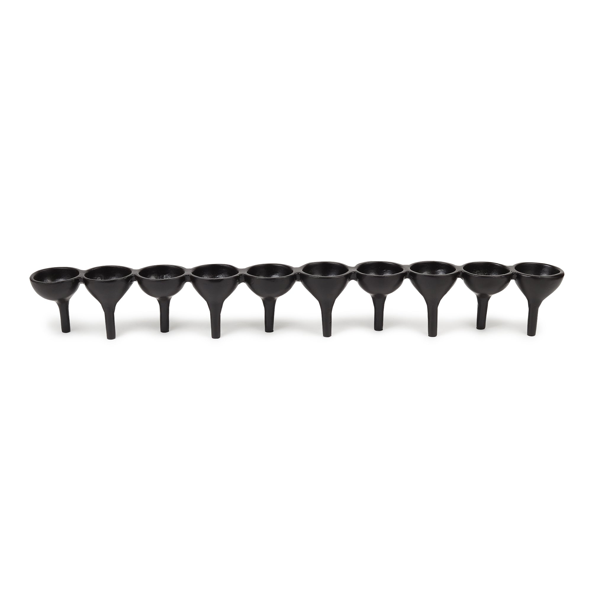 Rivera Candle & T-Light holder In Black Large Size