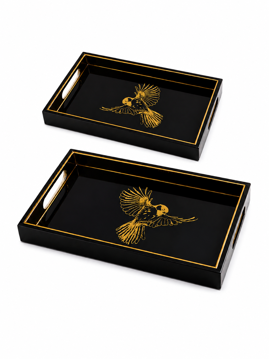 Aviara Gold Tray Set