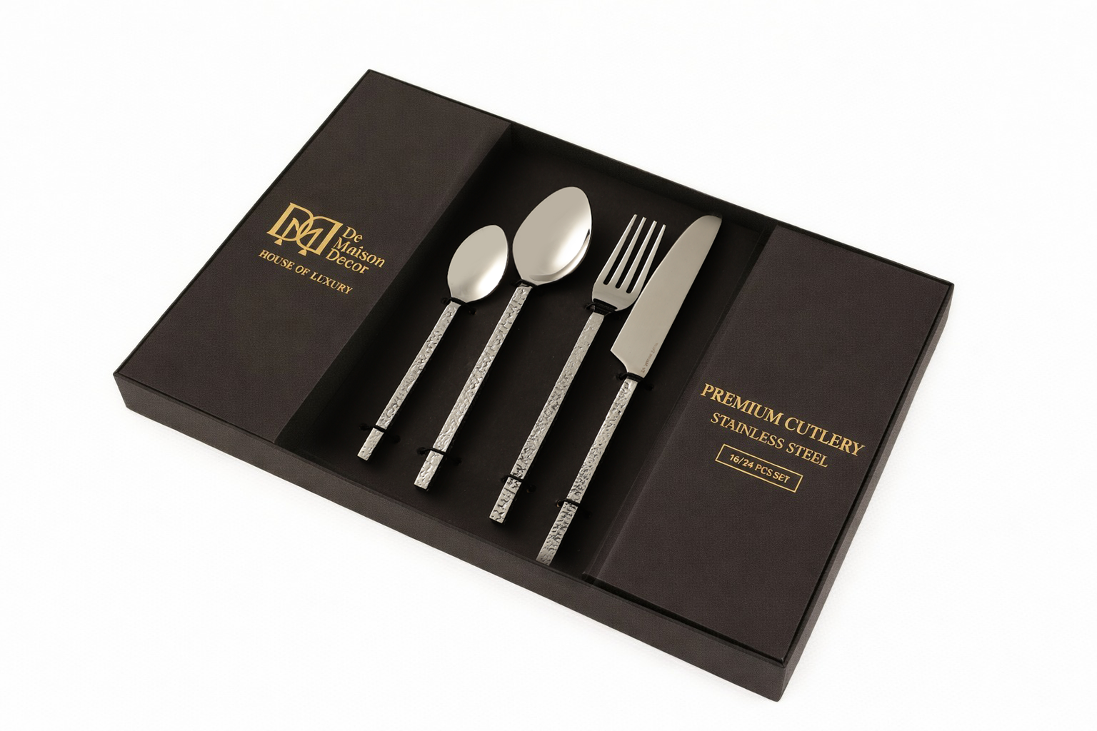Ember Texture Cutlery Set of 16