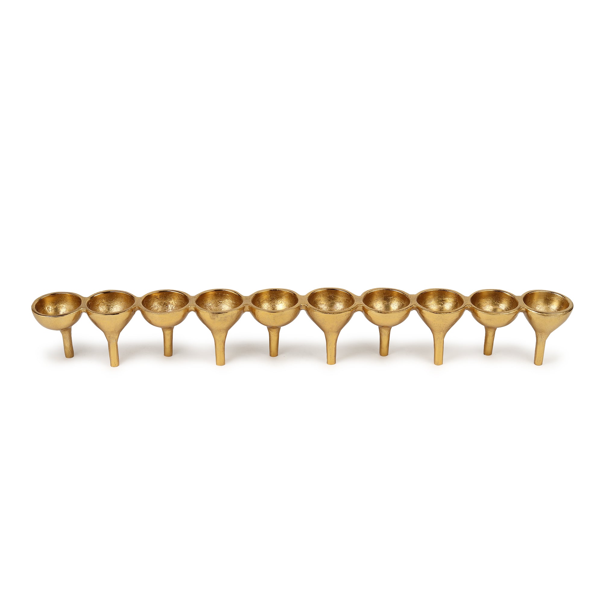 Rivera Candle & T-Light holder in Gold Large Size