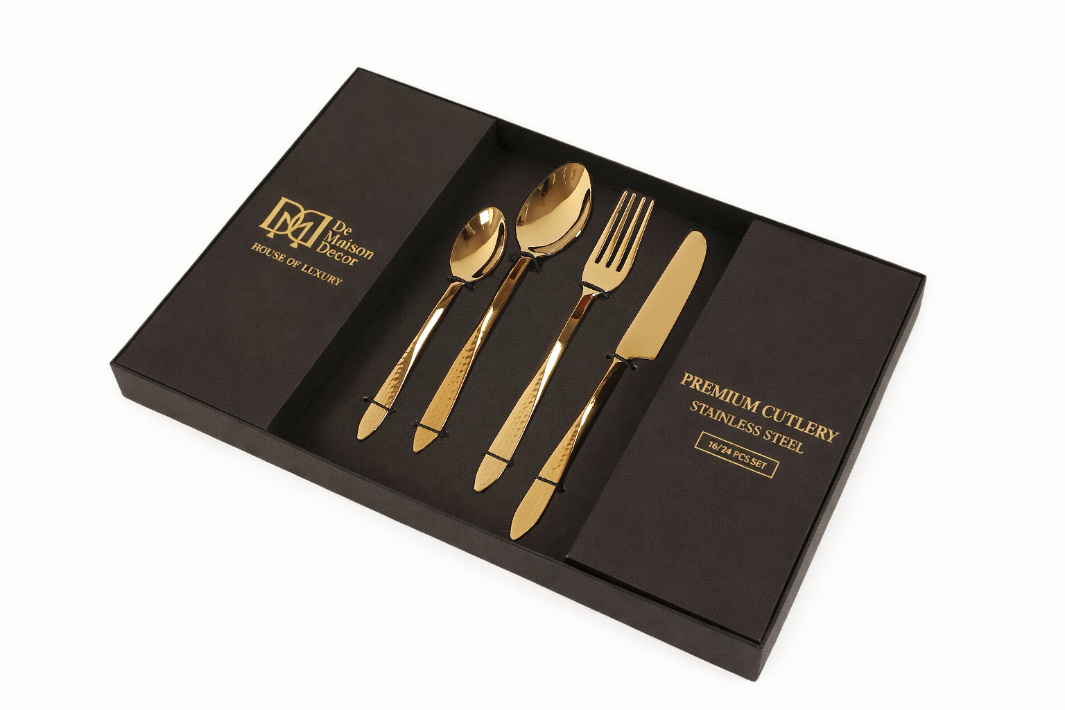 DUNE HAMMERED Cutlery set of 16