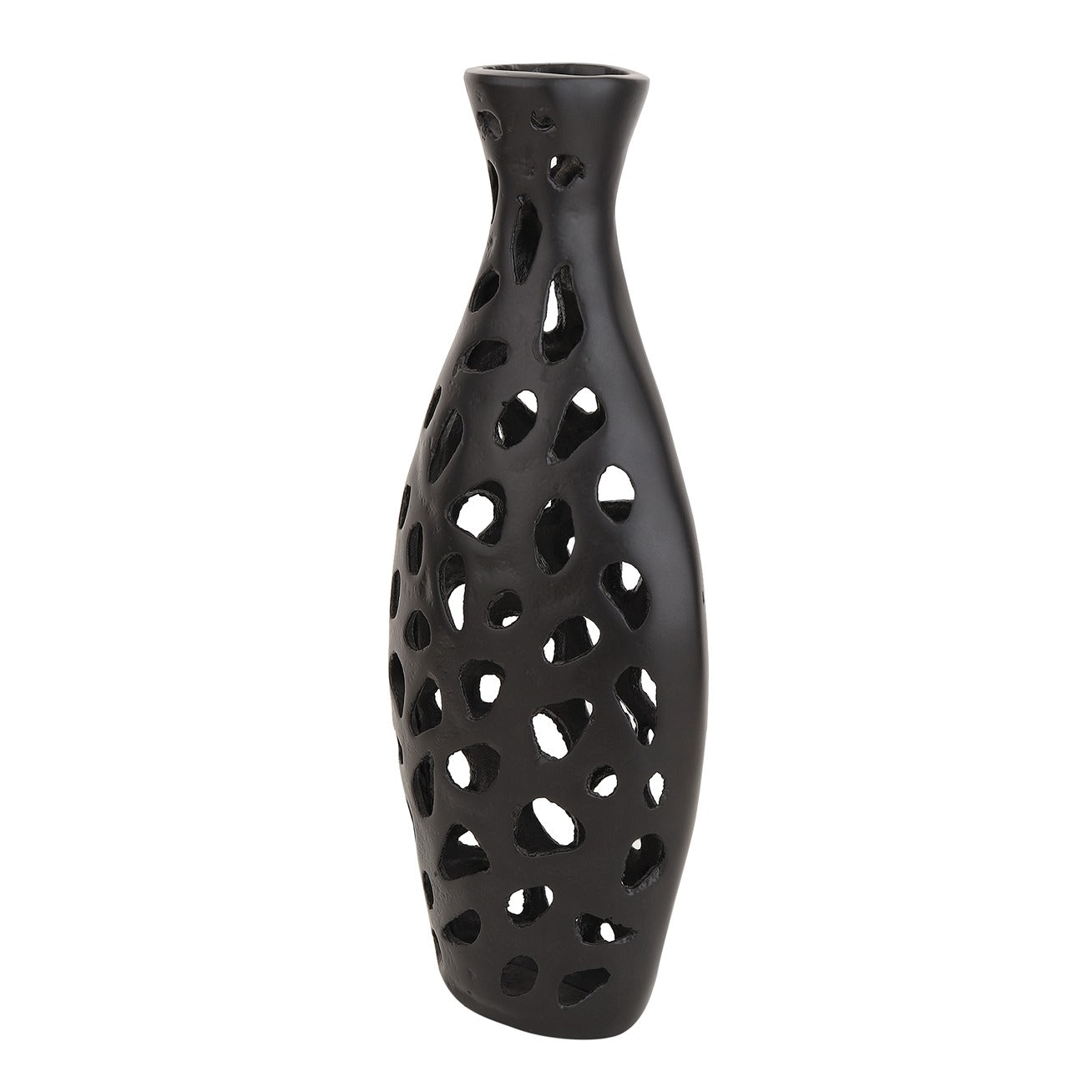Sophia Floral Vase  Black