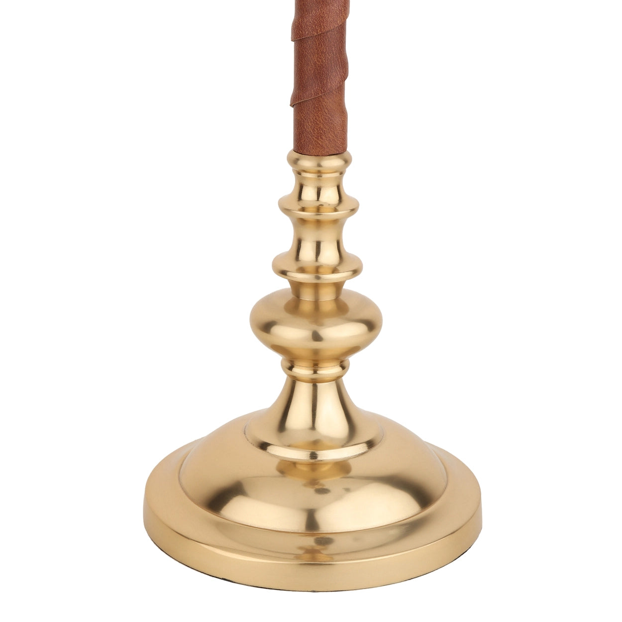 LeatherLuxe Candle holder Medium size
