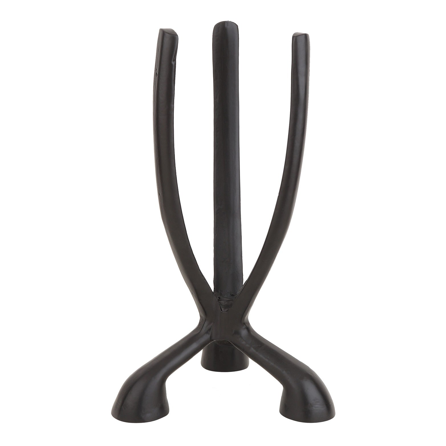 Trifecta Candle Holder in Black