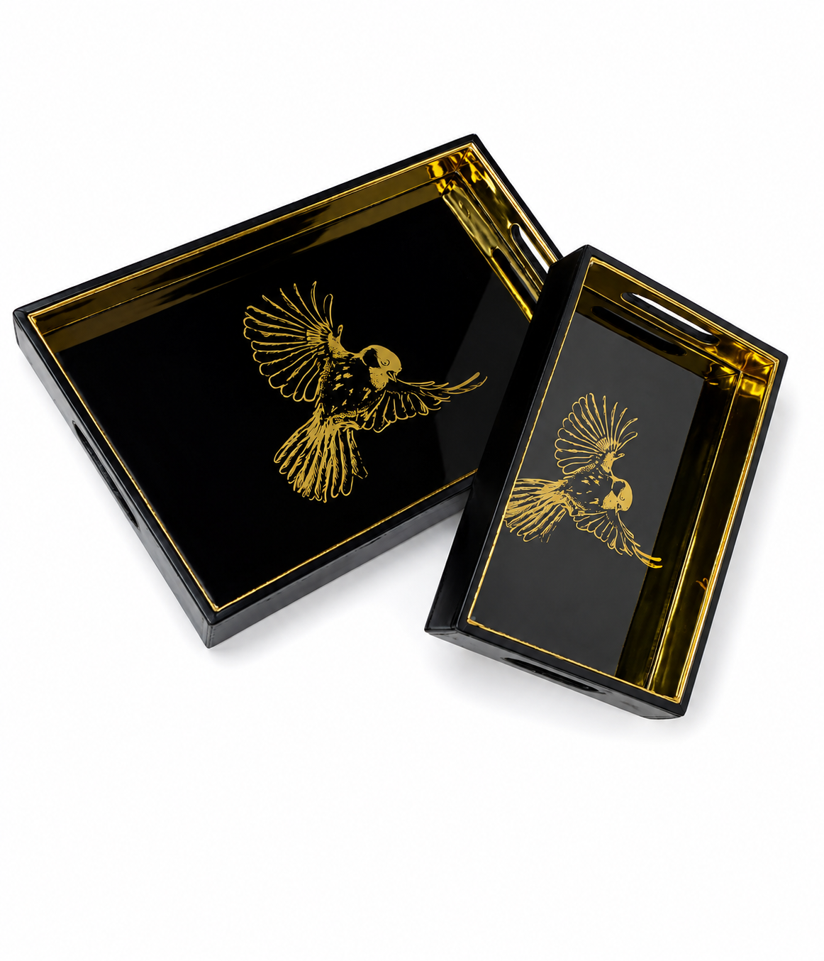 Aviara Gold Tray Set