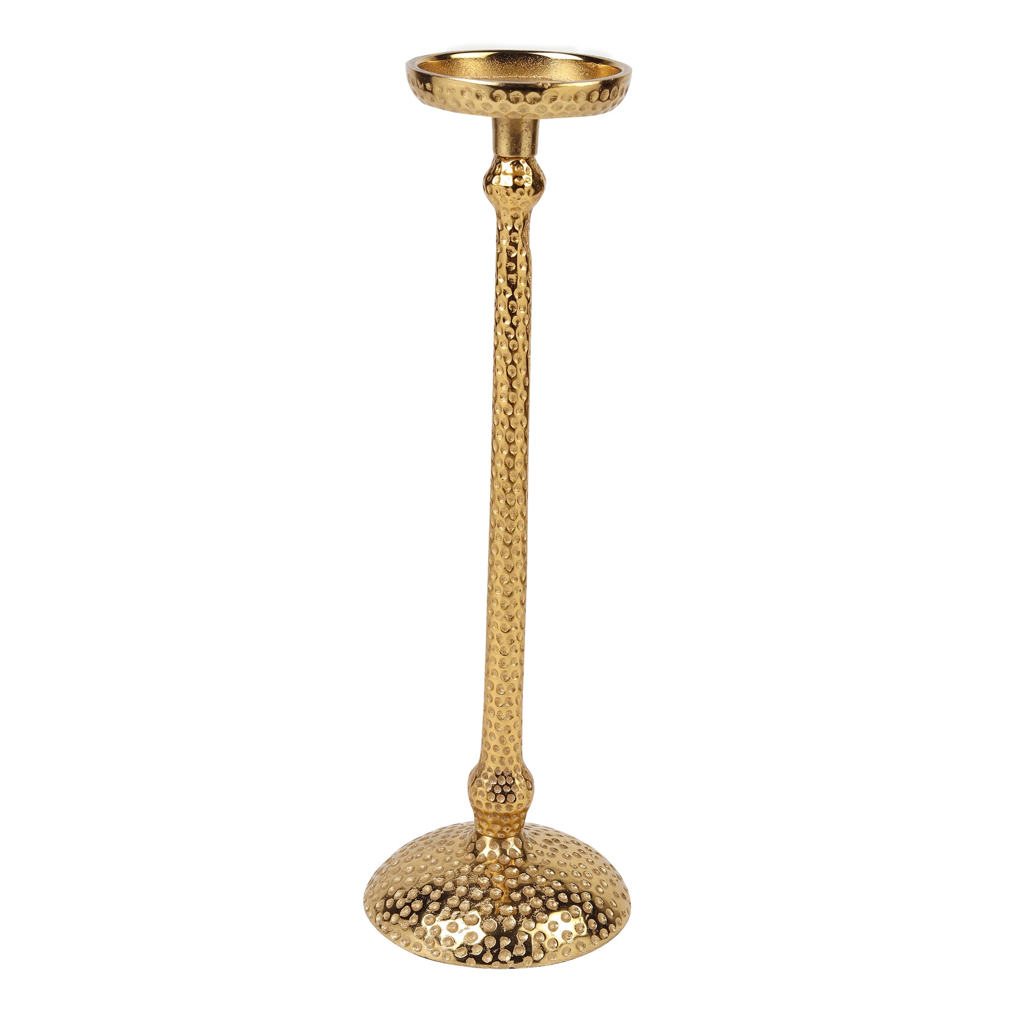 Harrington set of 2 gold candle holders