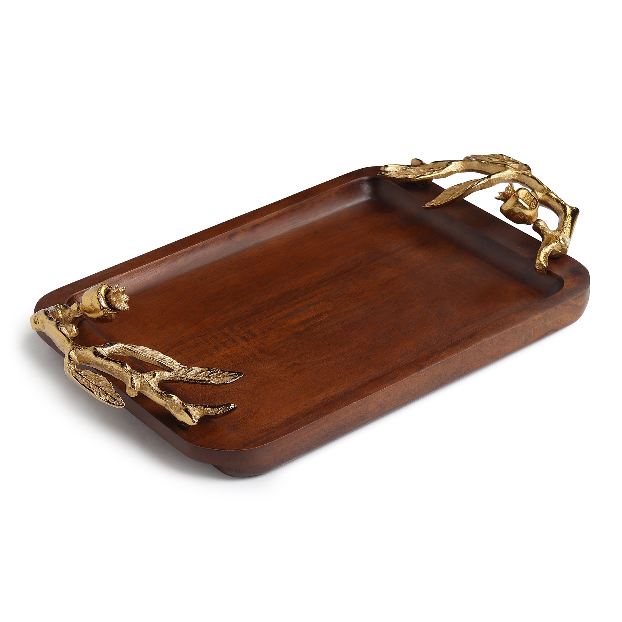 Pomegranate gold small tray