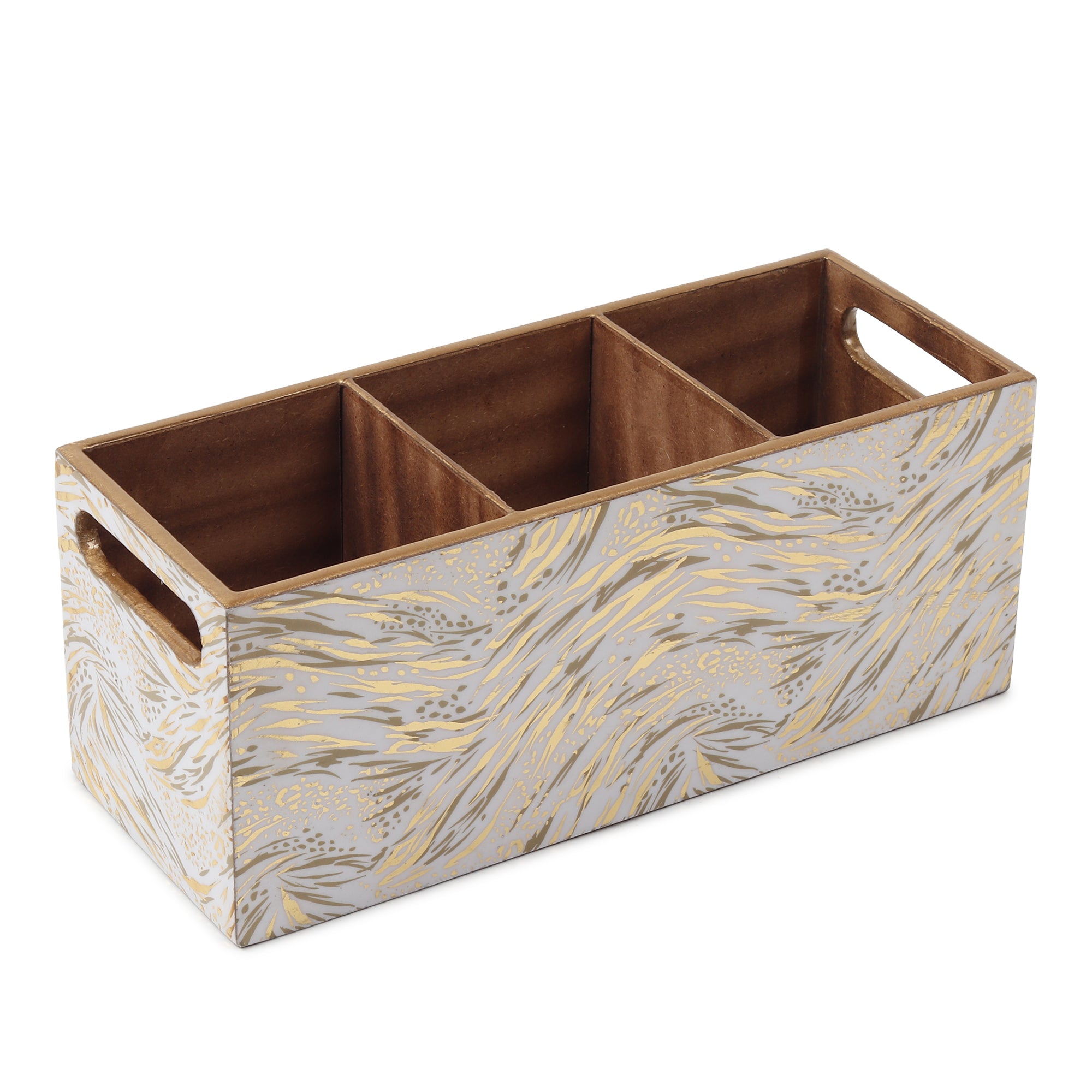 Zivra Gold Cutlery holder