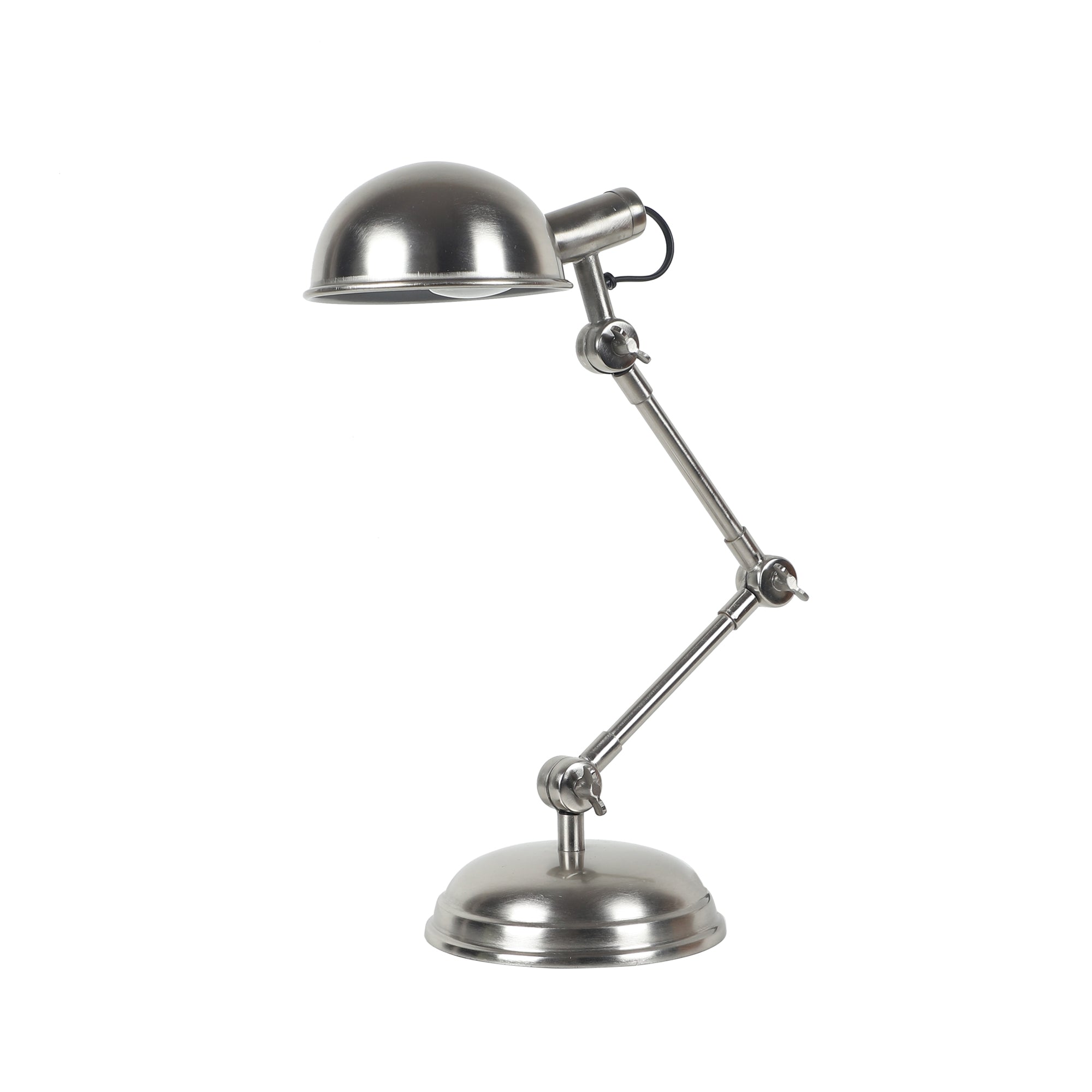 Fergal Poulsen Triple Adjustable lamp In Silver finish