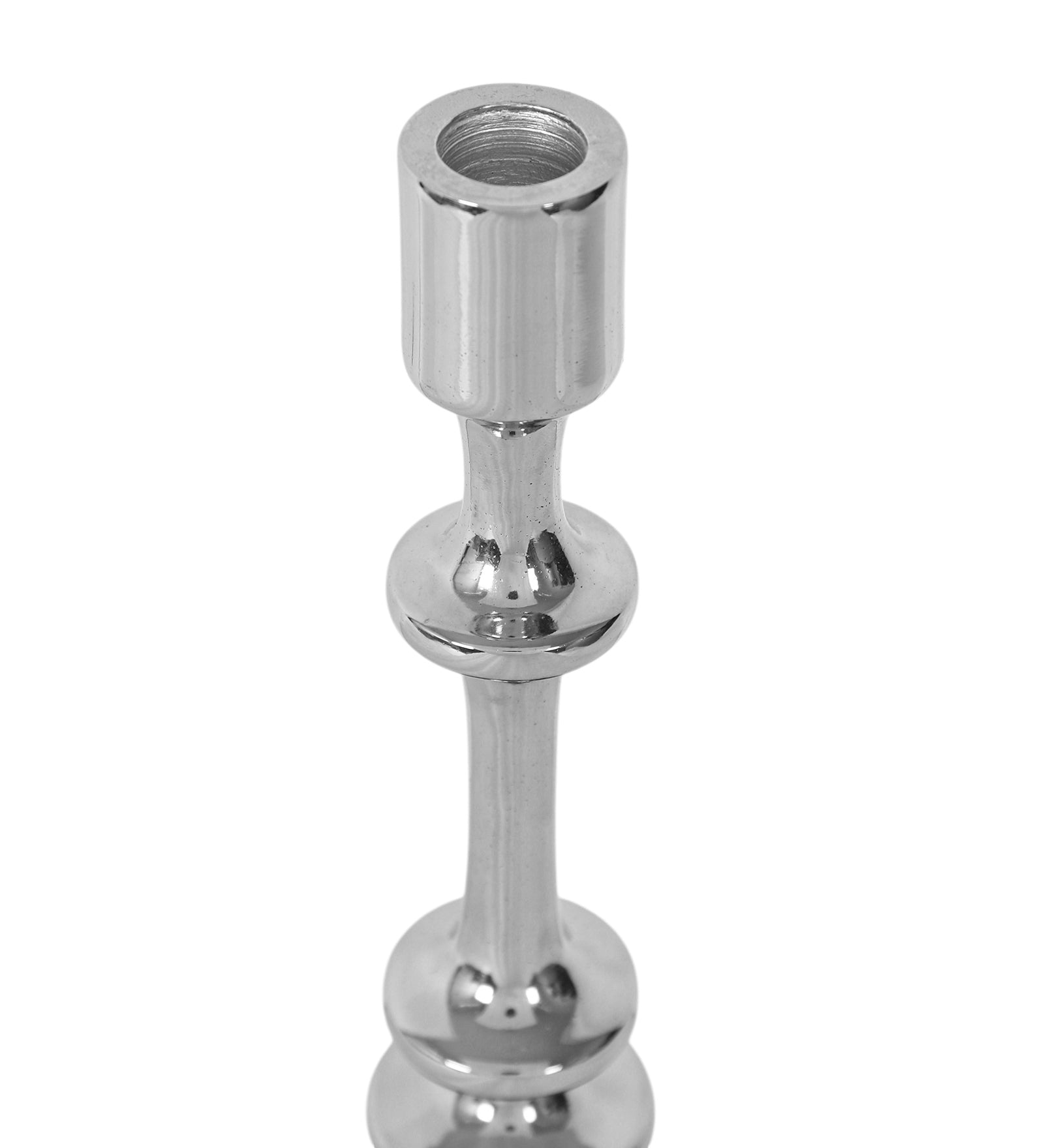 Aristea Silver Candle Holder Medium