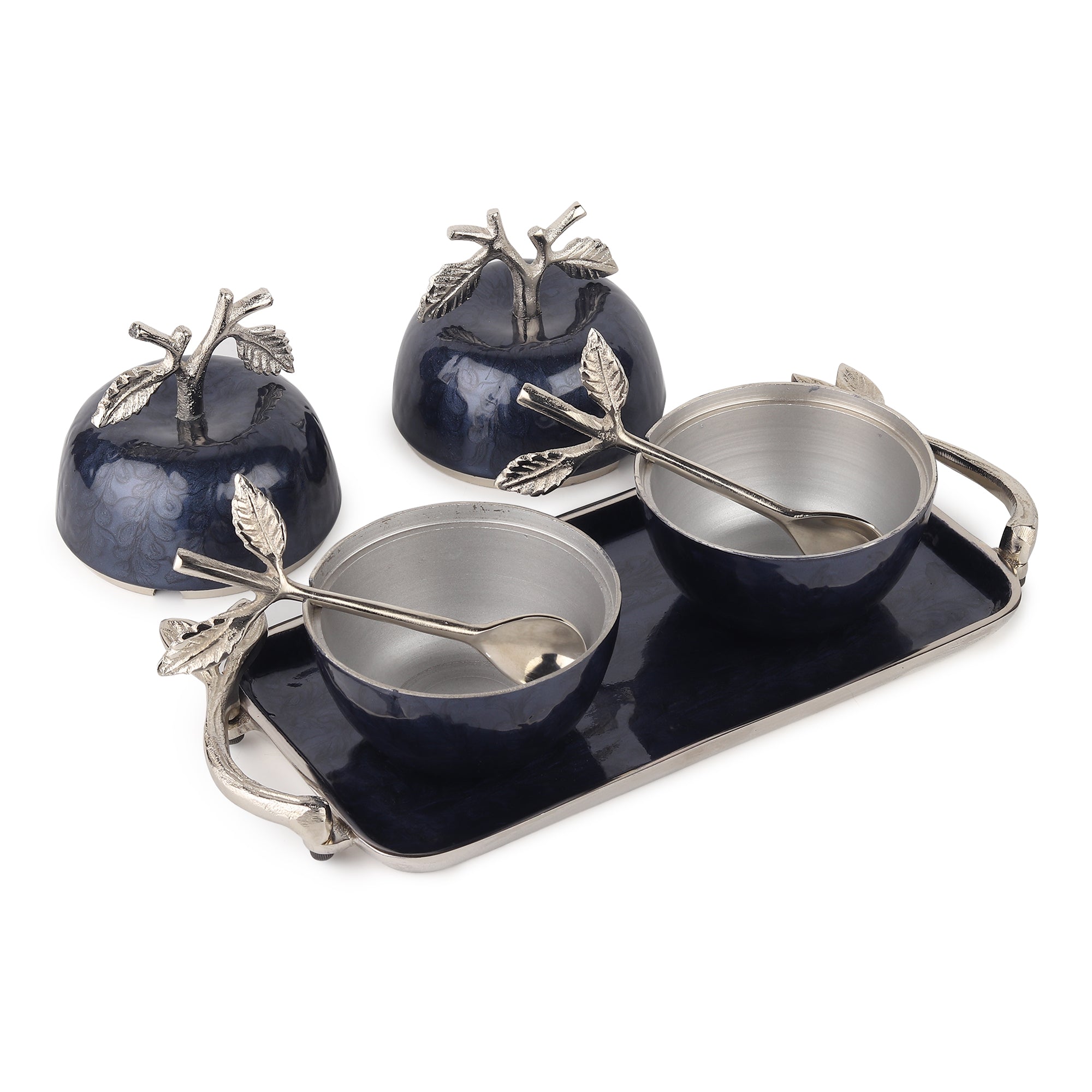 Dravelion Blue Pearl Apple Set