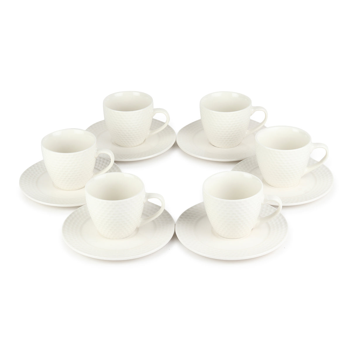 Hivey Cup & Saucer Set of 6