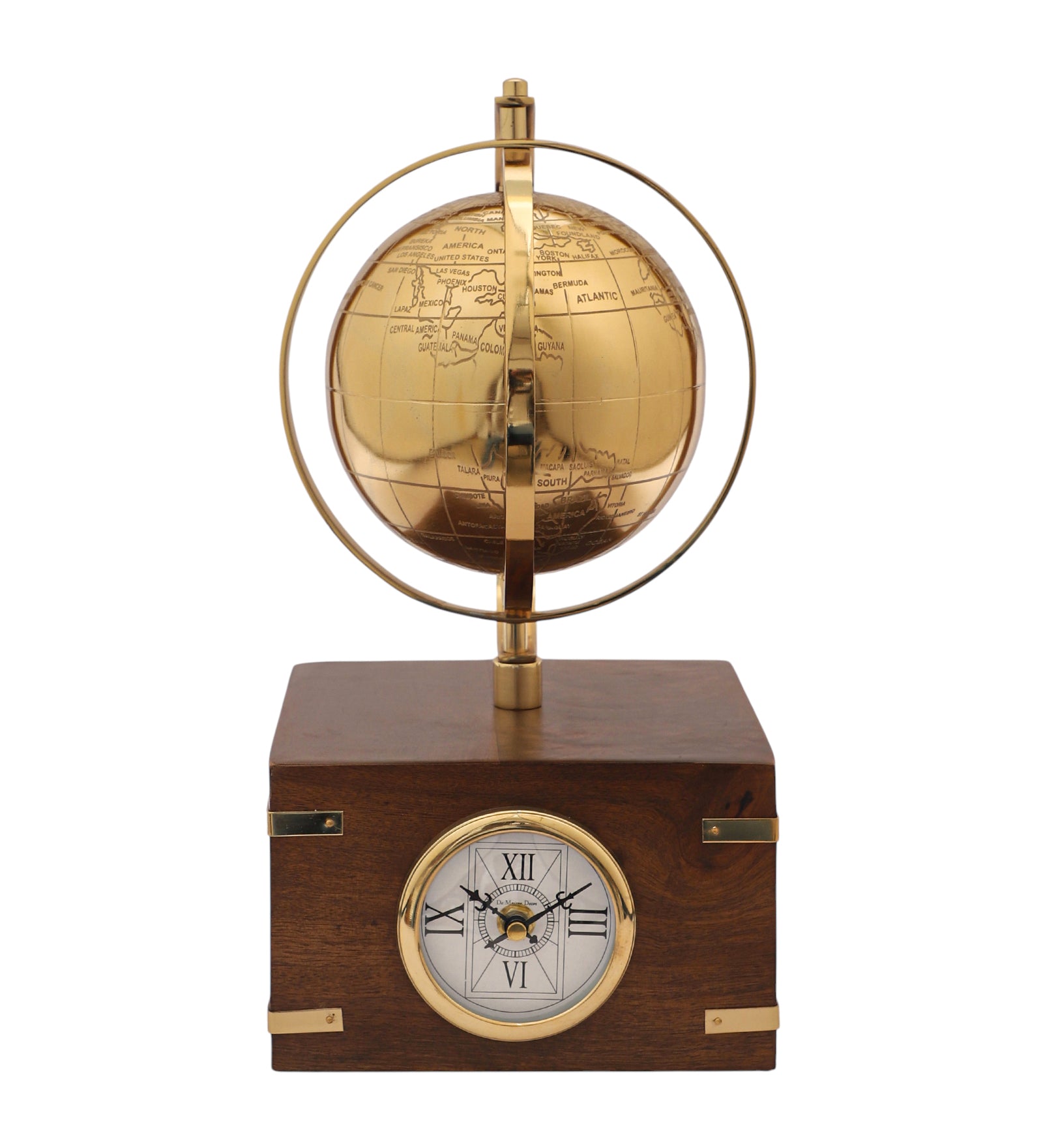 Atlasphere Table Clock