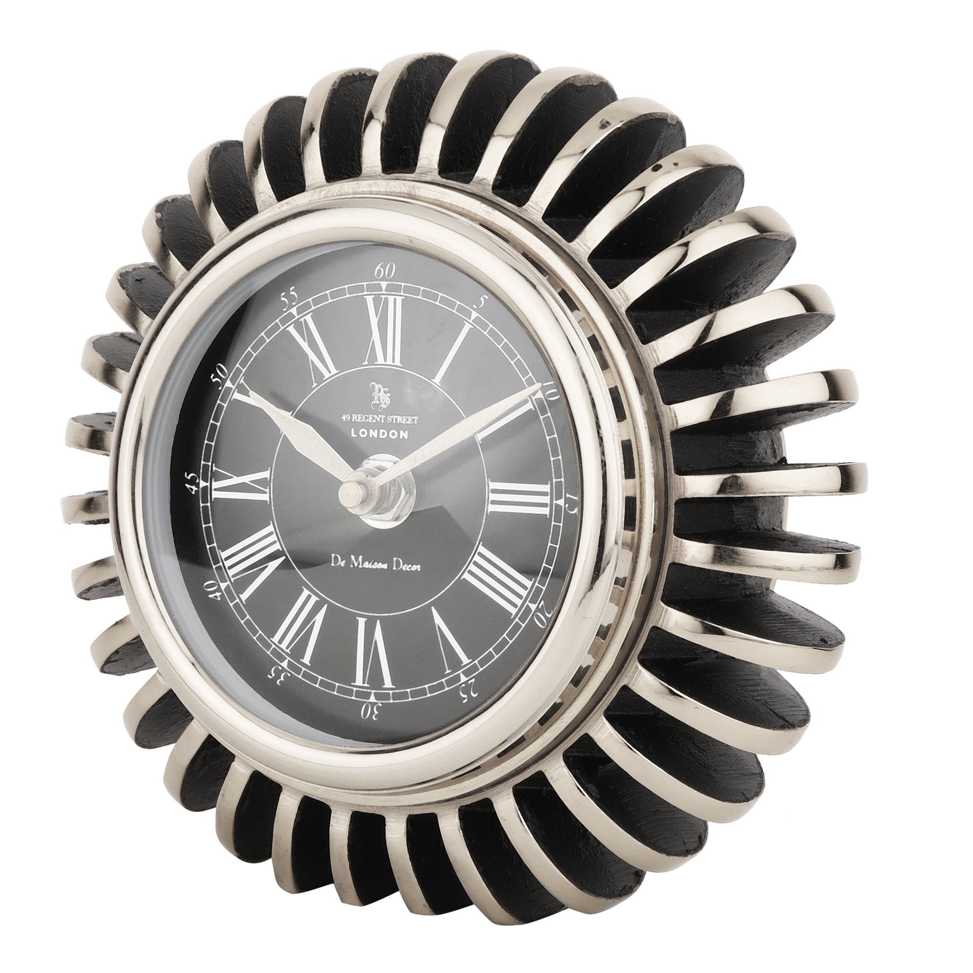 EdgeSculpt table clock