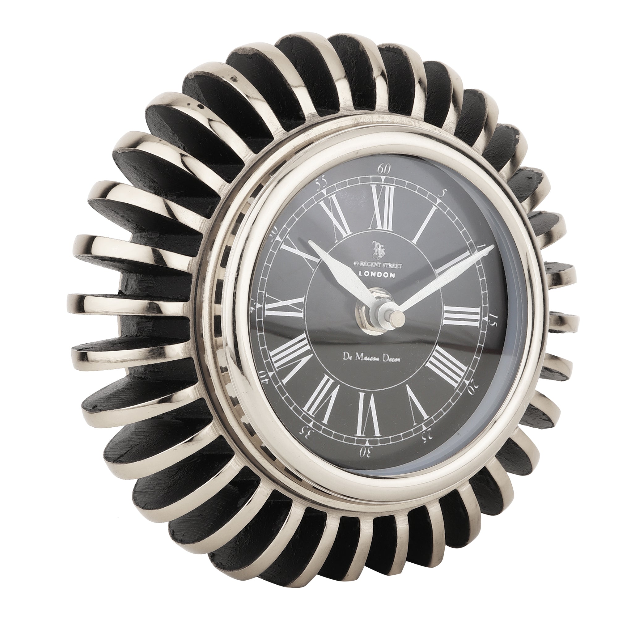 EdgeSculpt table clock