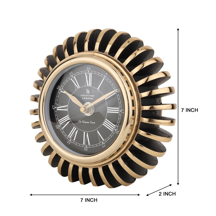 EdgeSculpt table clock