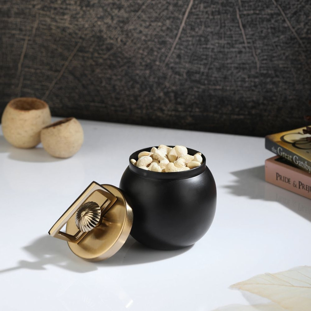 Darius Box in Black Small Size